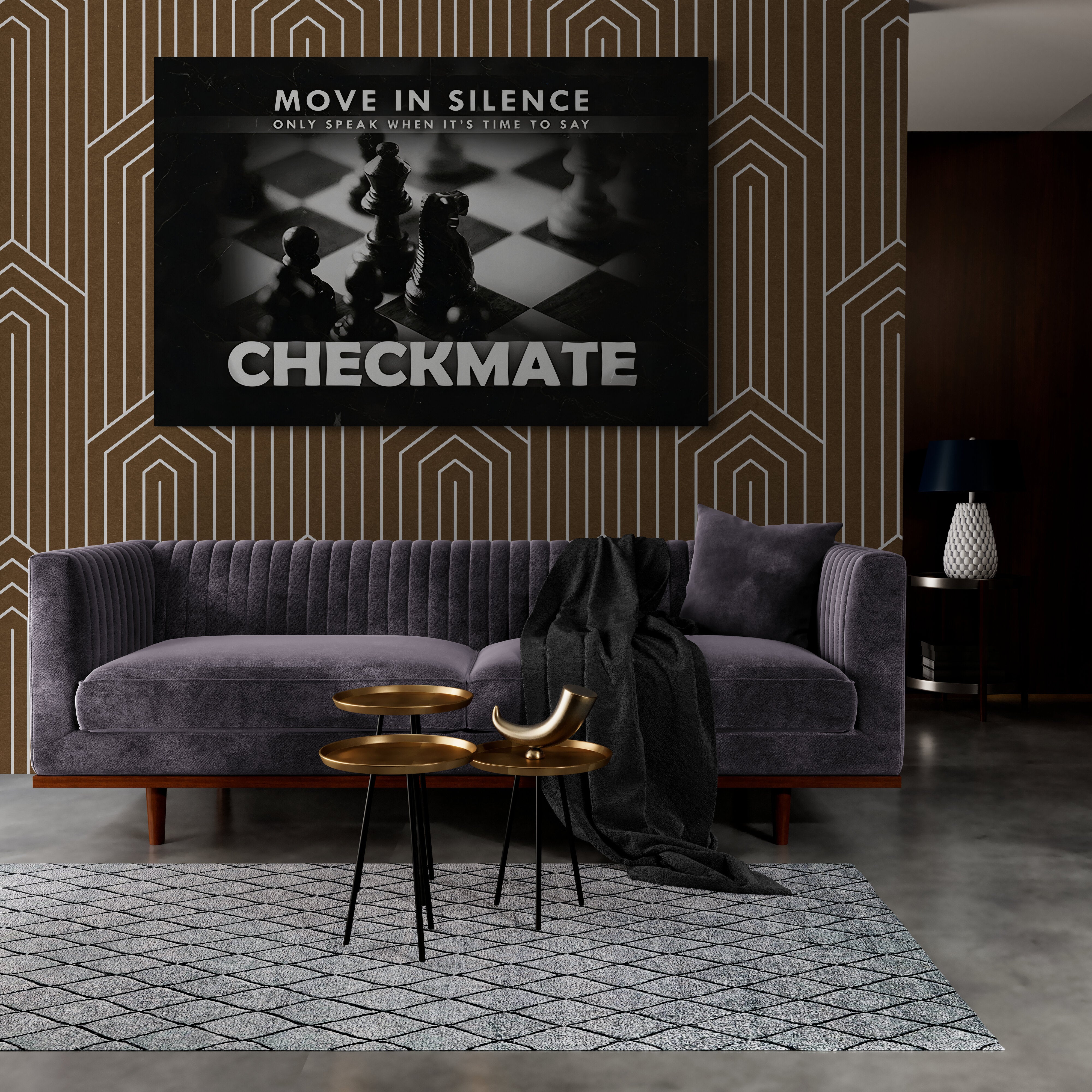 Checkmate - Leinwandbild