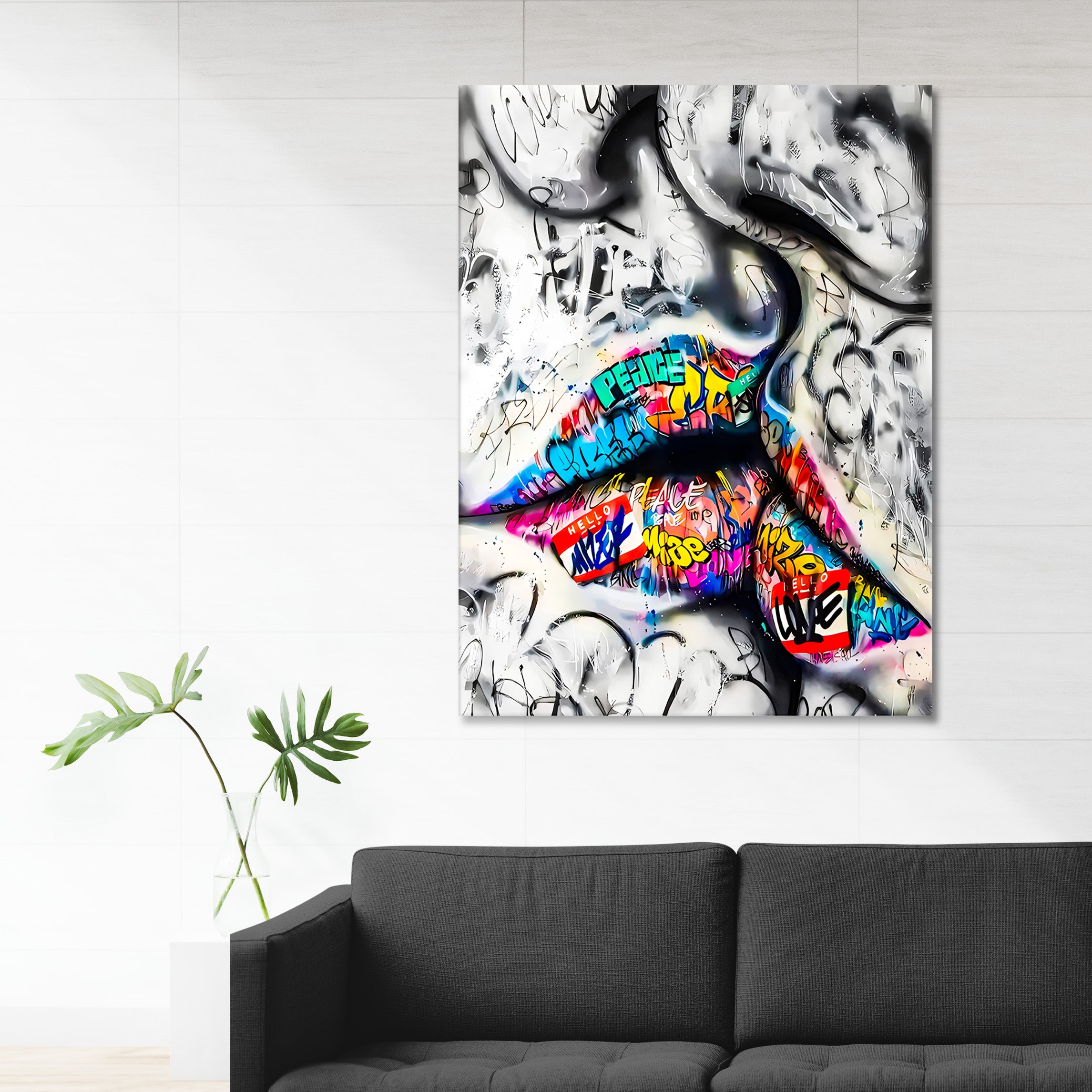 Graffiti Kiss - Poster