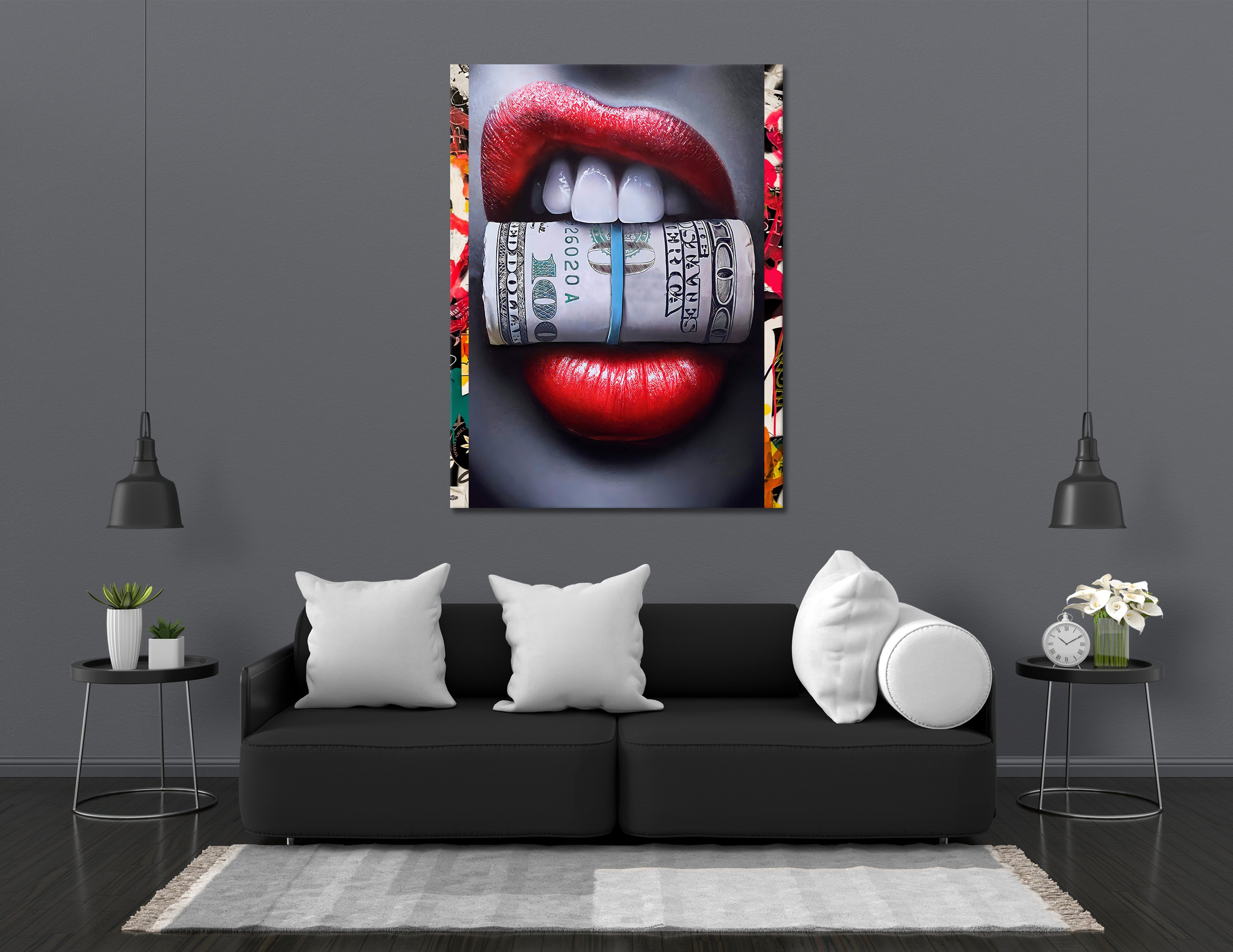 Money Muncher - canvas picture