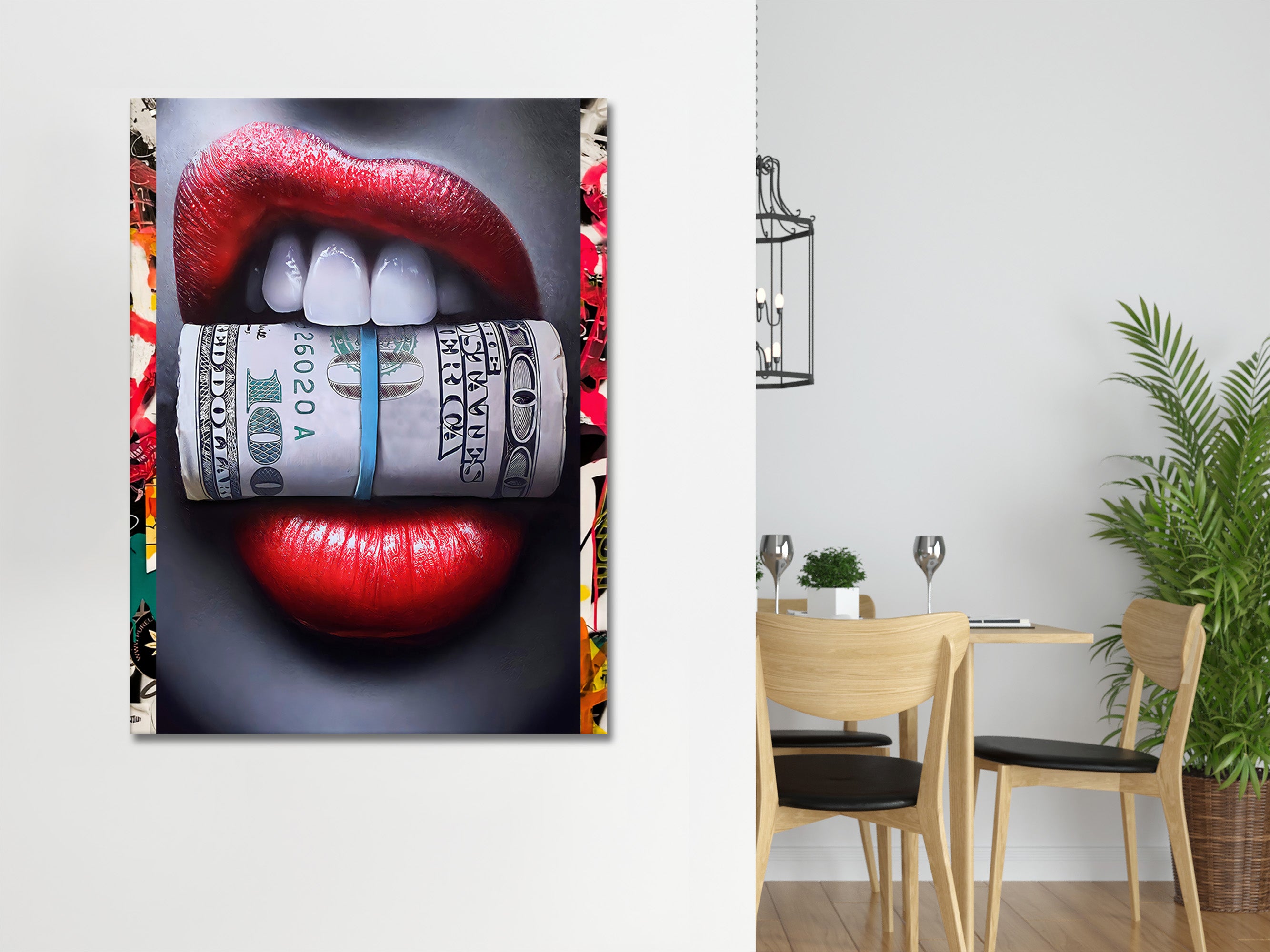 Money Muncher - canvas picture