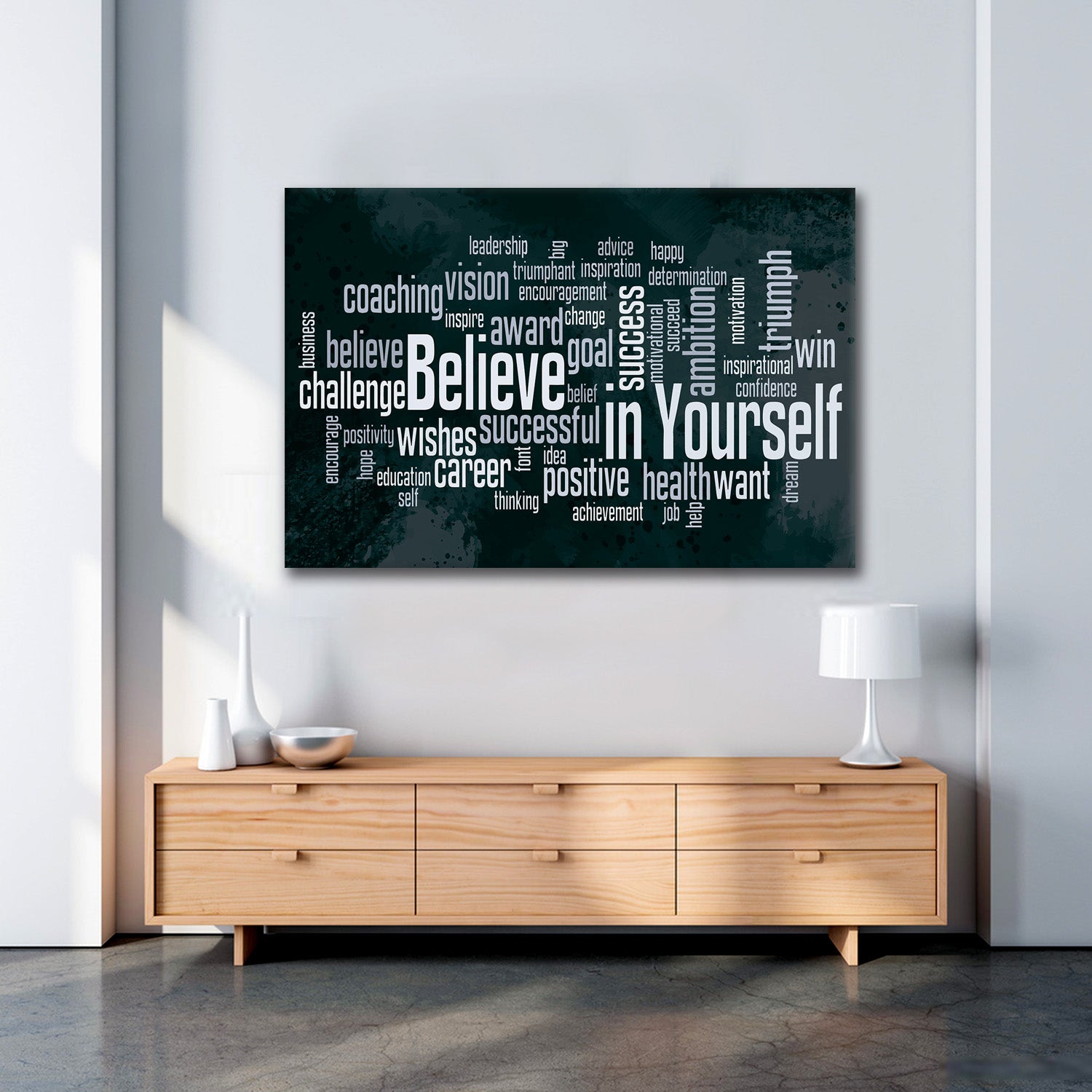 Believe in Yourself - Leinwandbild