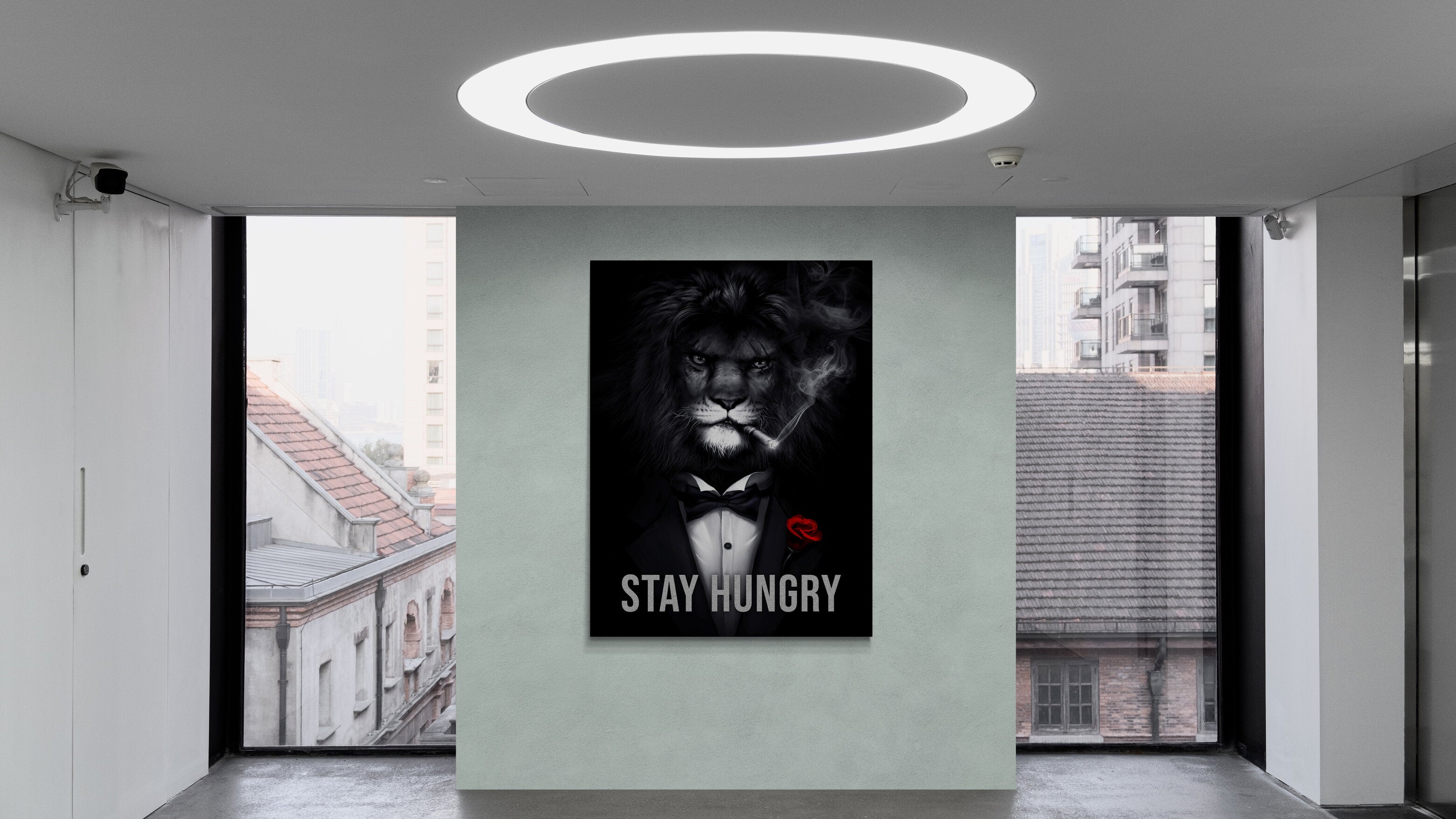 Stay Hungry - Leinwandbild