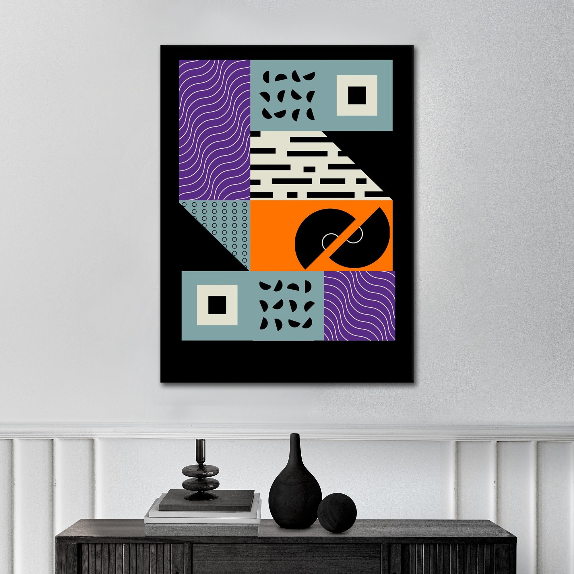 Geometric Paint V.2 - Poster