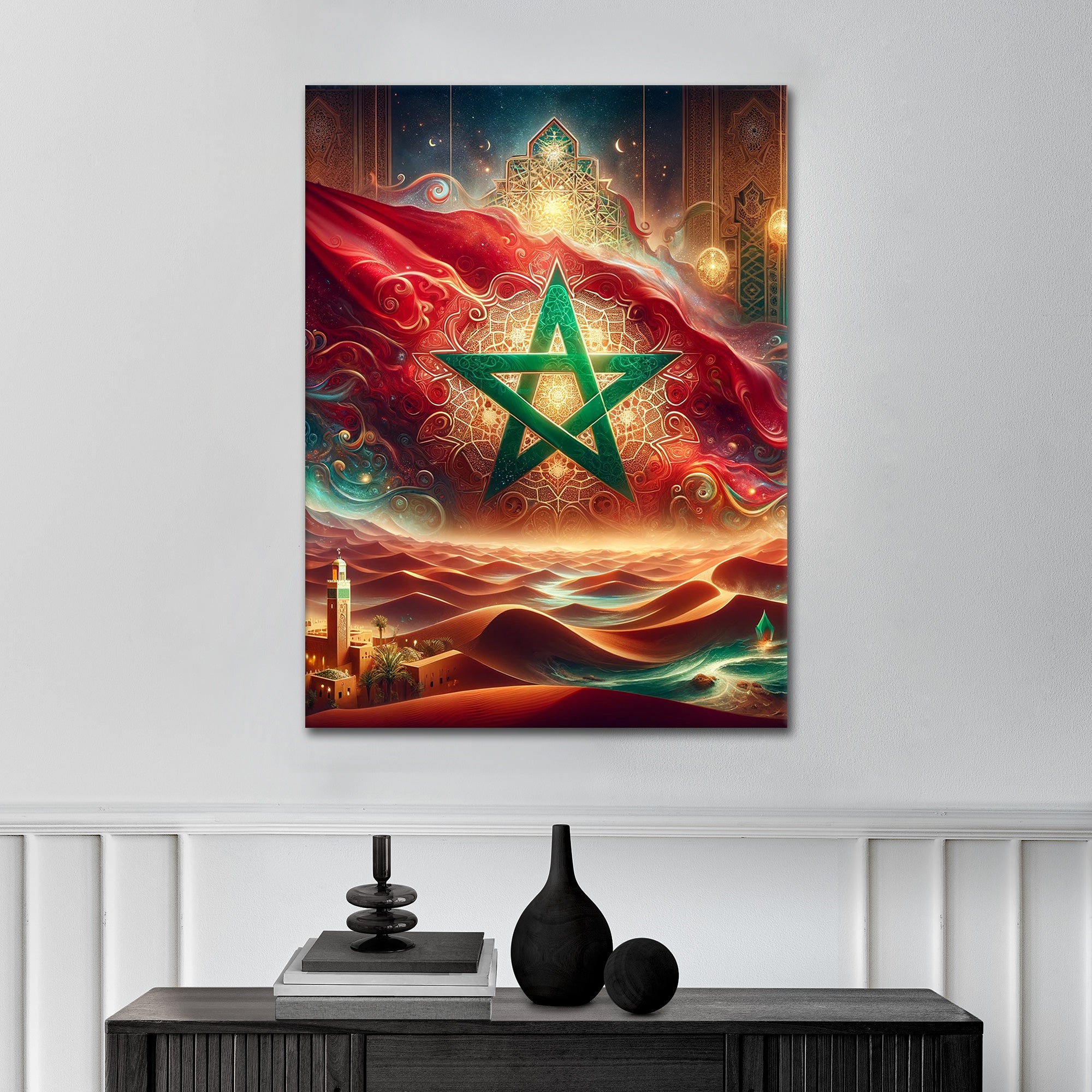 Majestic Morocco - Alu Acrylglas