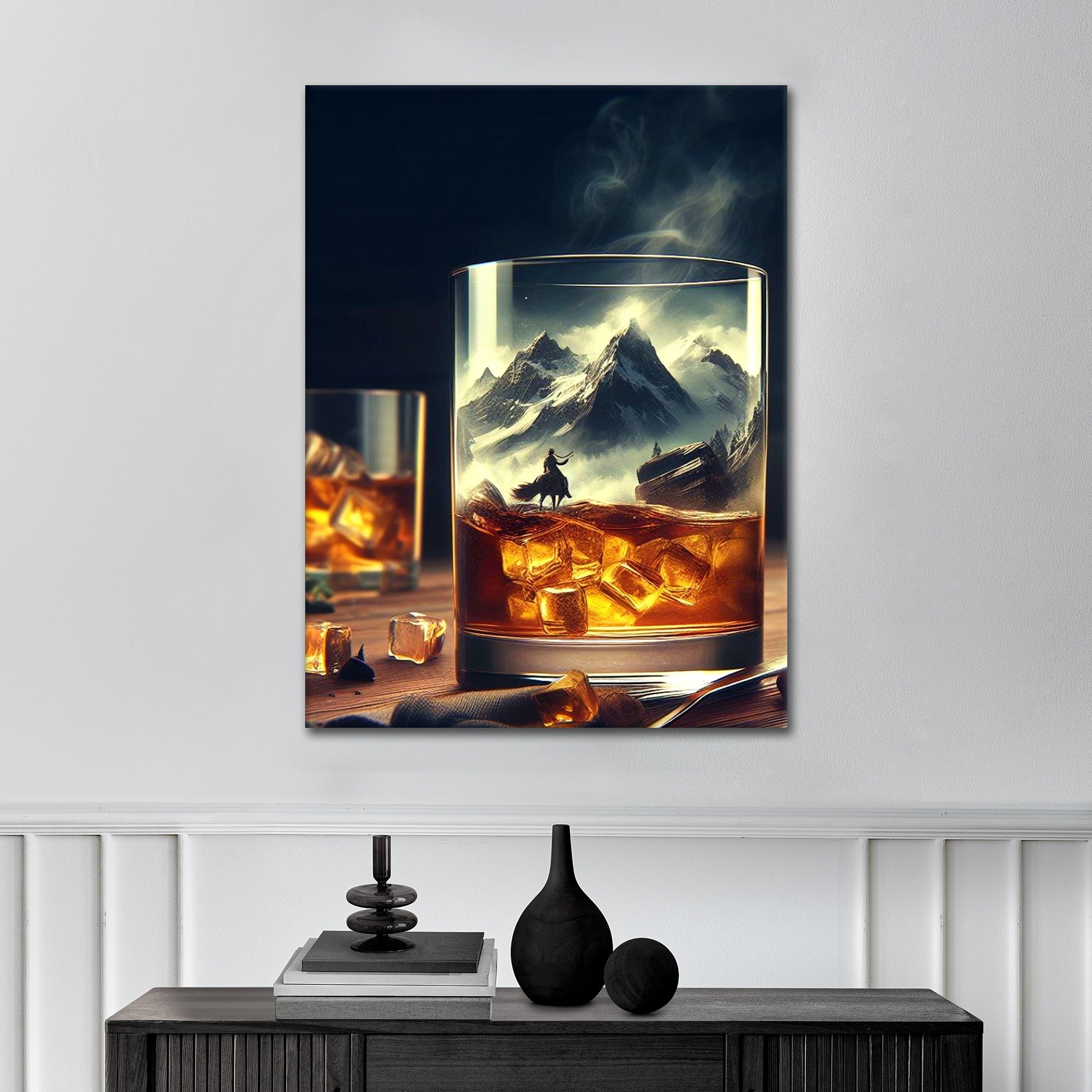 Mountain Glass - Poster