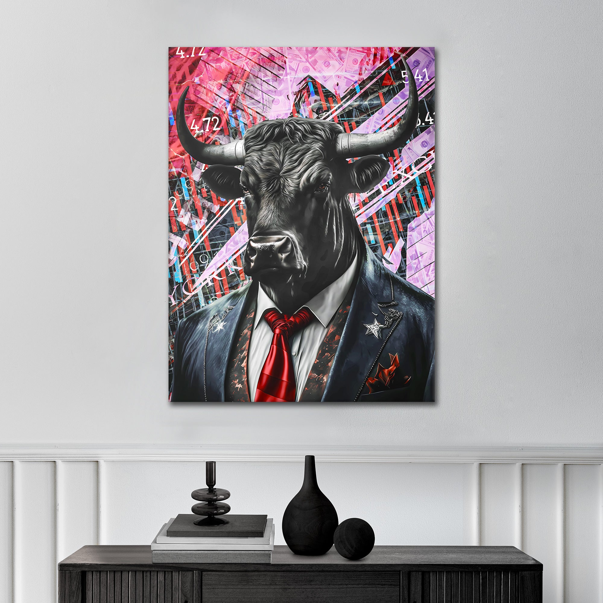 Bull Market Red - Poster