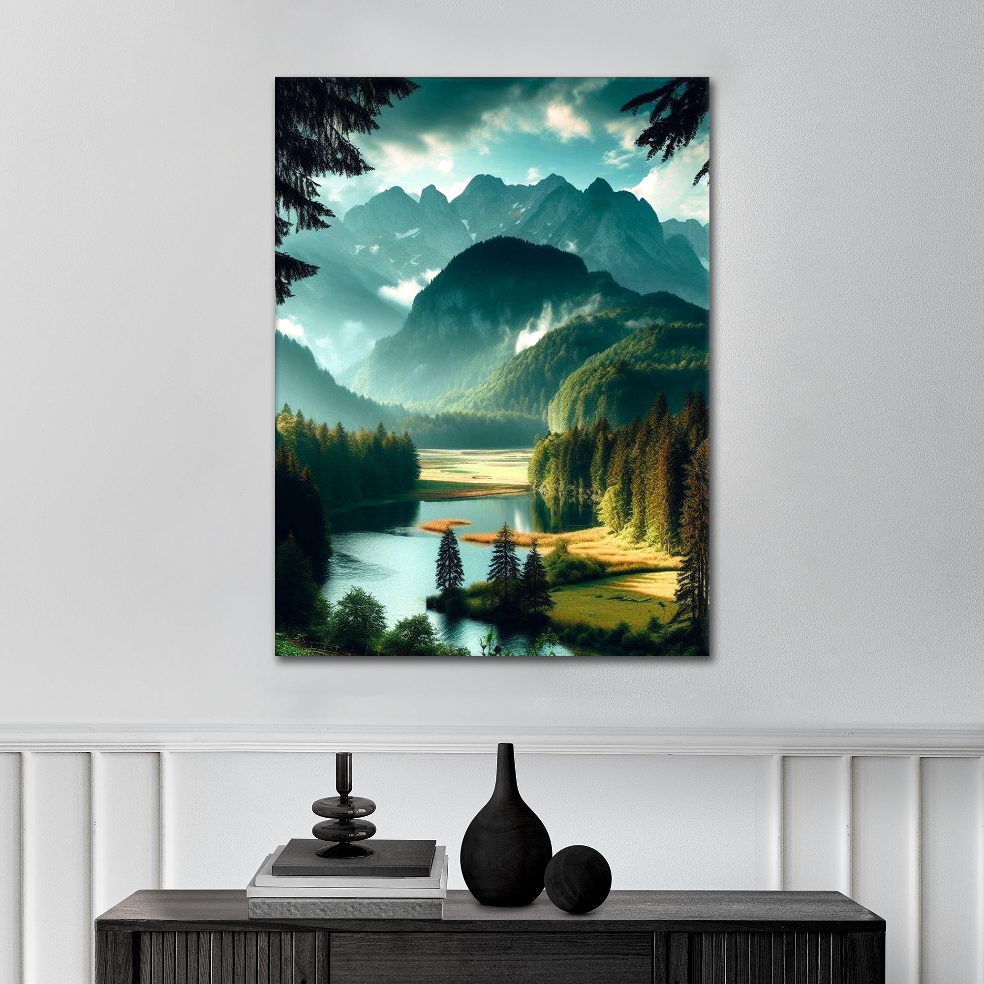 Calm Mountain - Poster