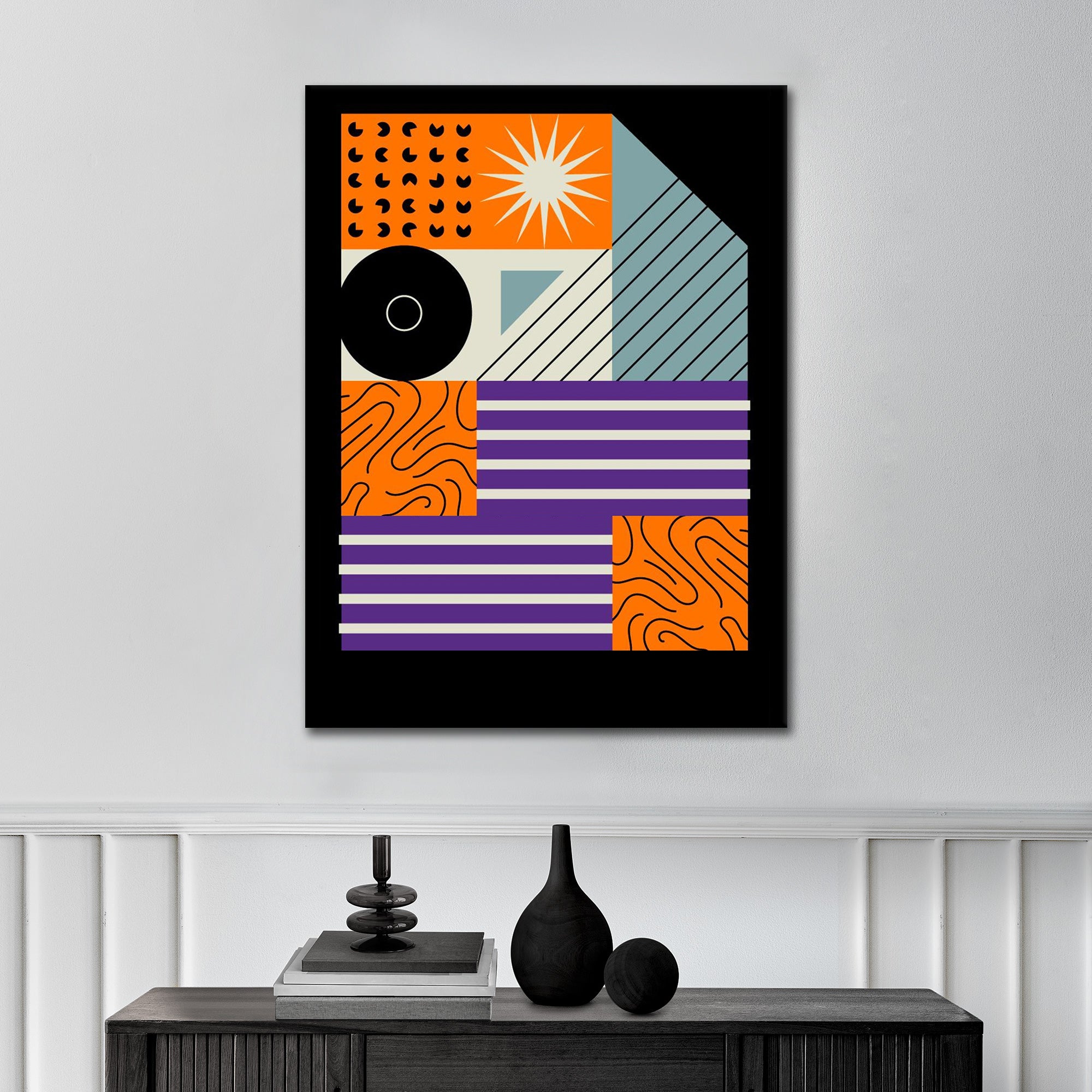 Geometric Paint - Poster