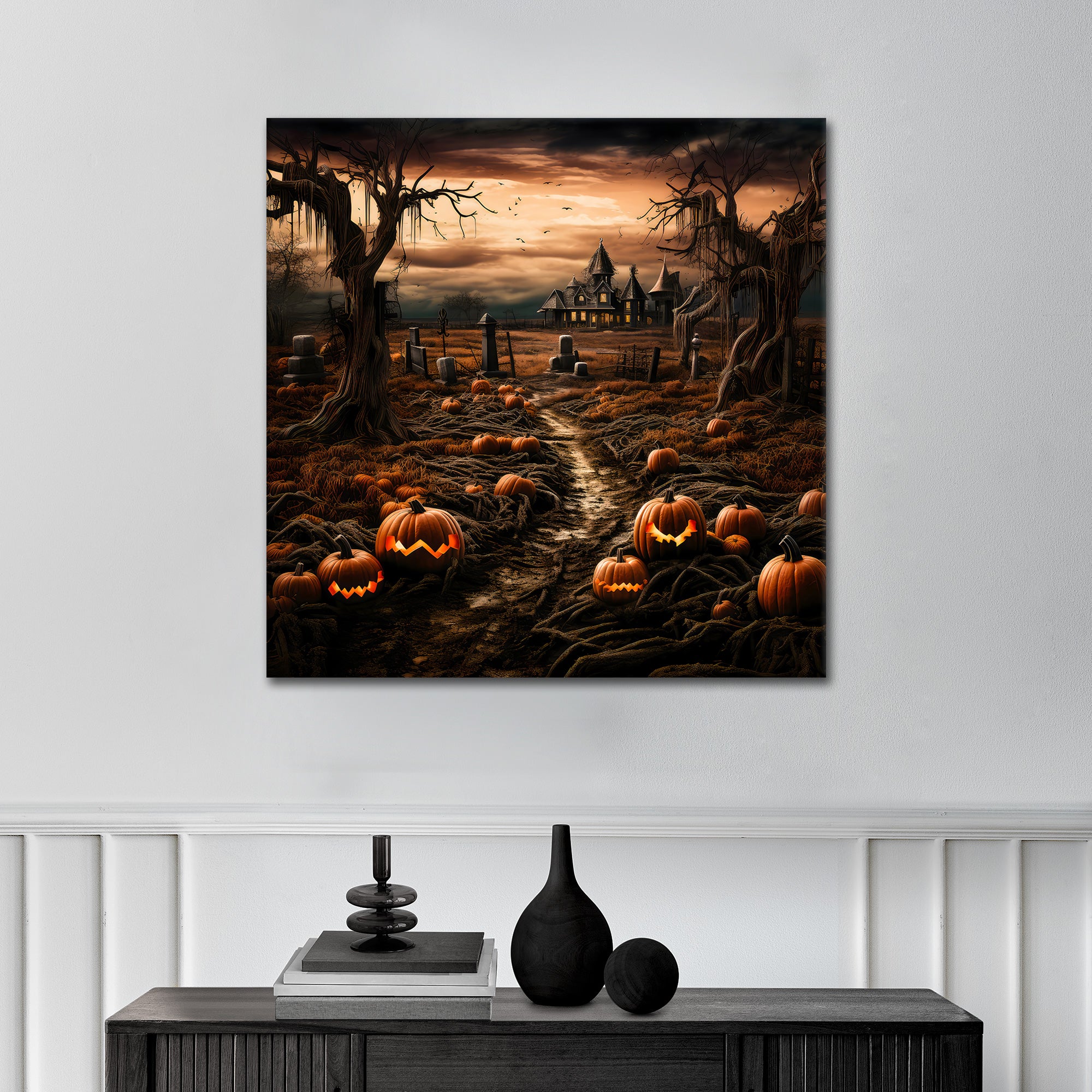 Spooky Pathway - Poster