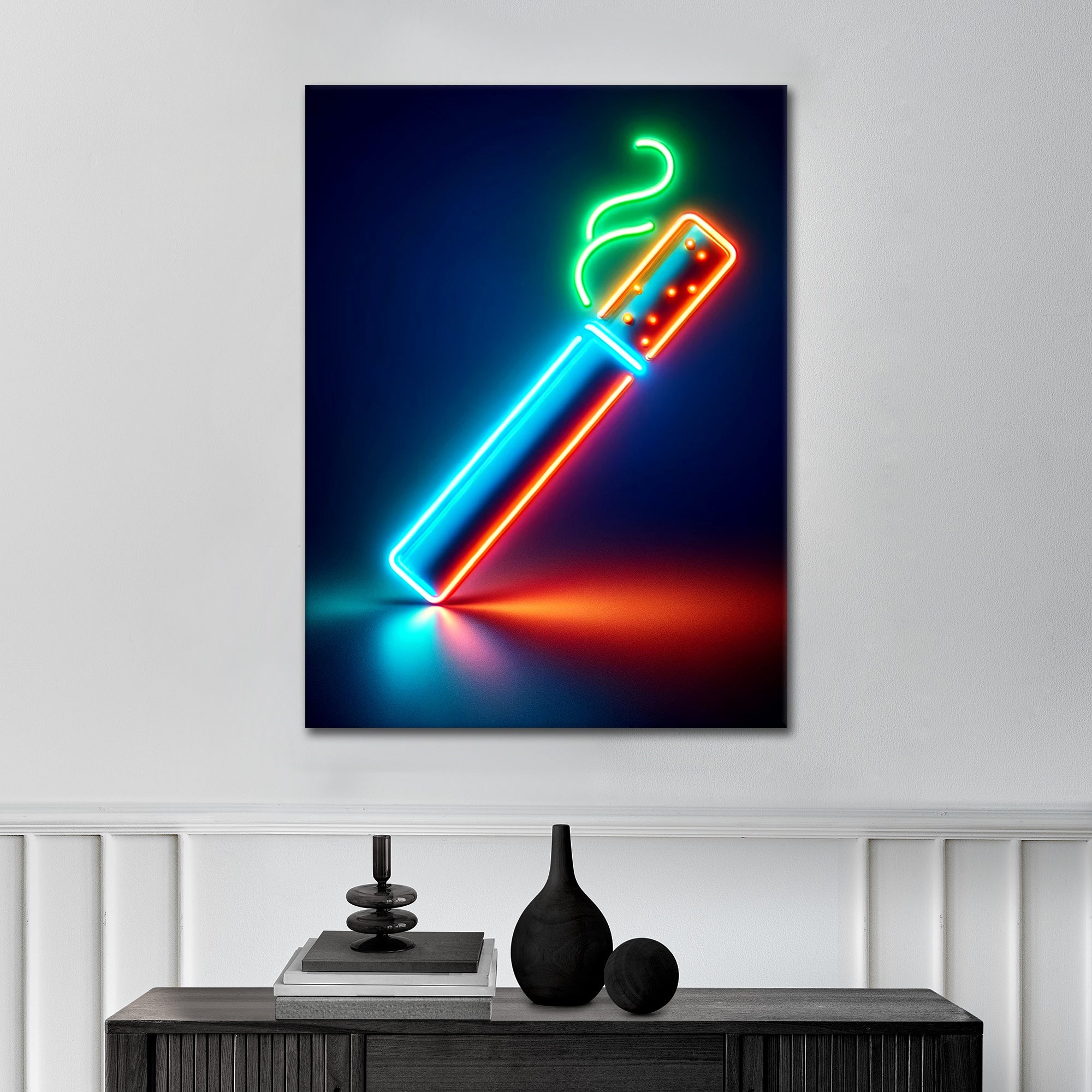 Glowing Cigarette - Poster