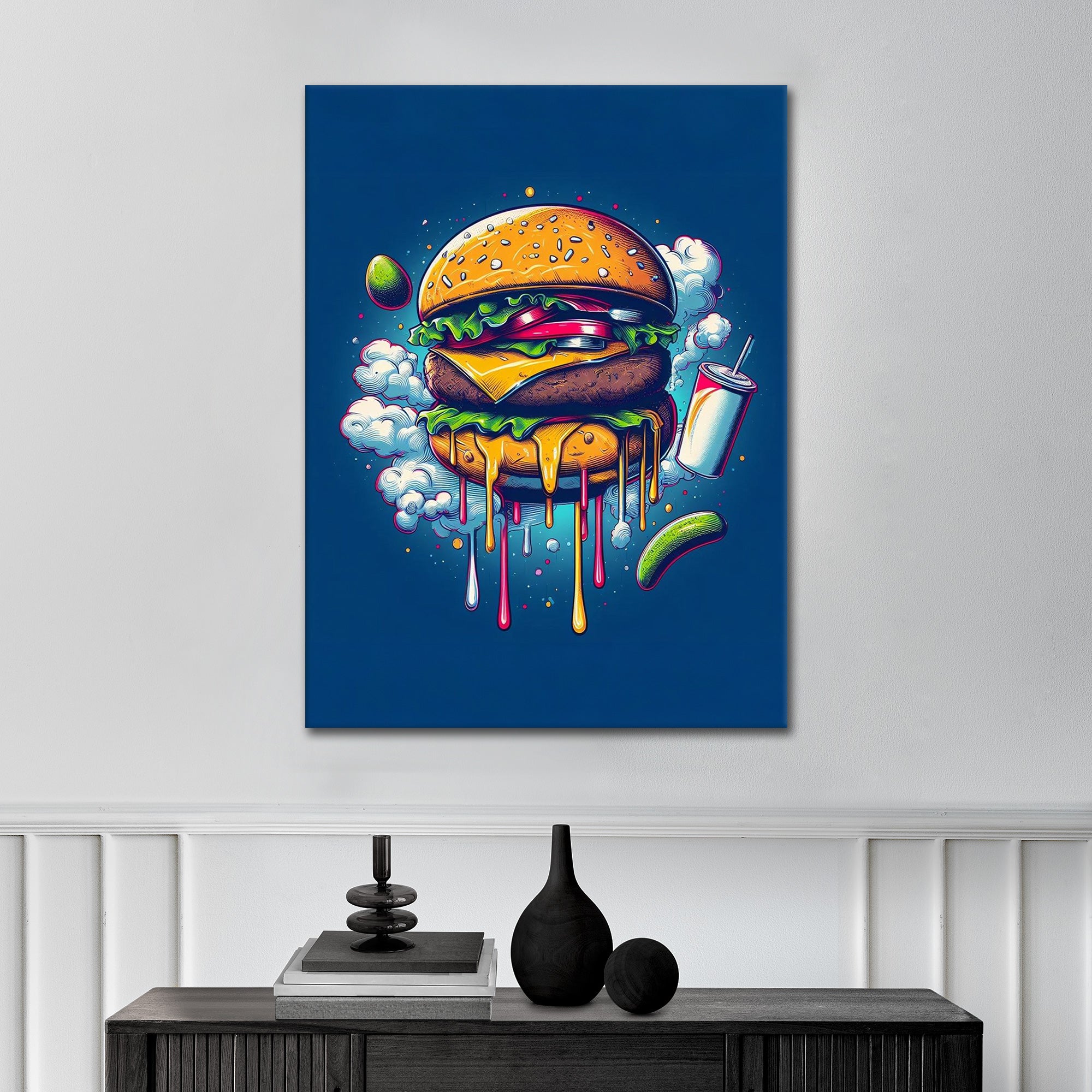 Dream Burger - Alu Acrylglas