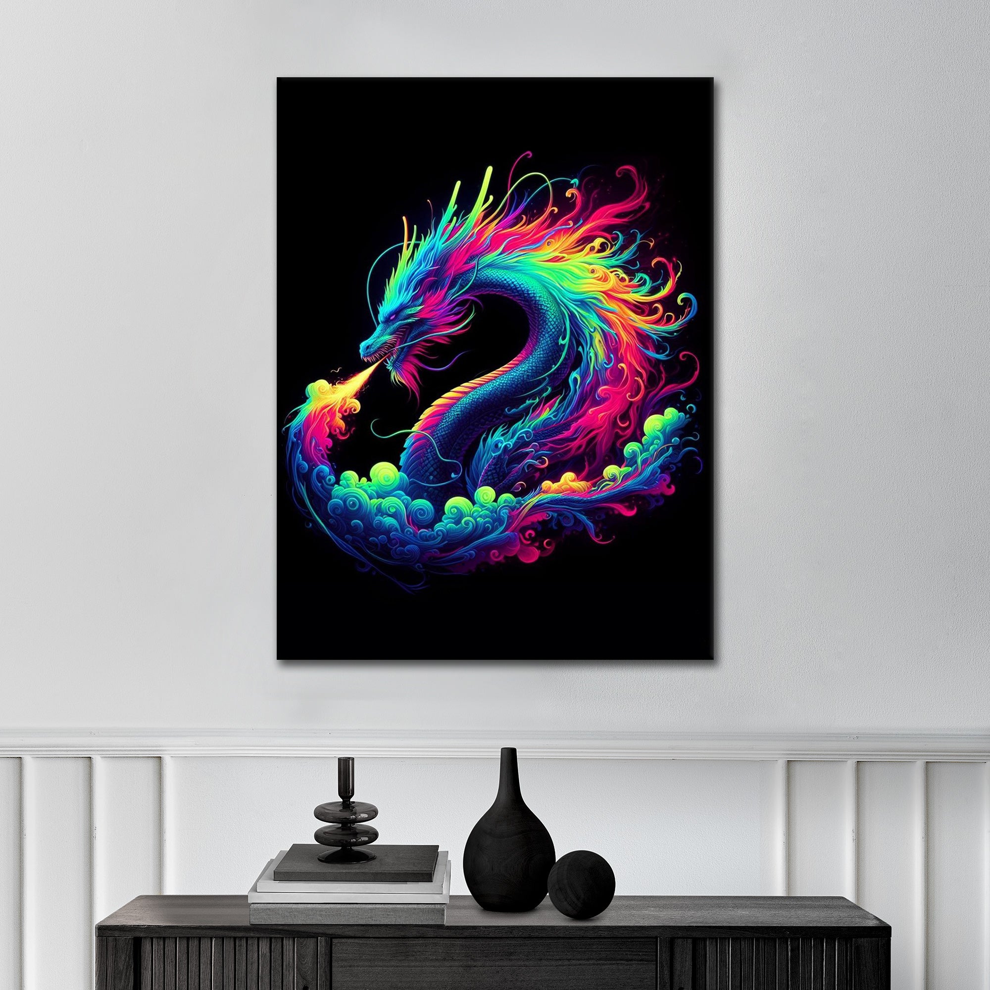 The Neon Dragon - Poster