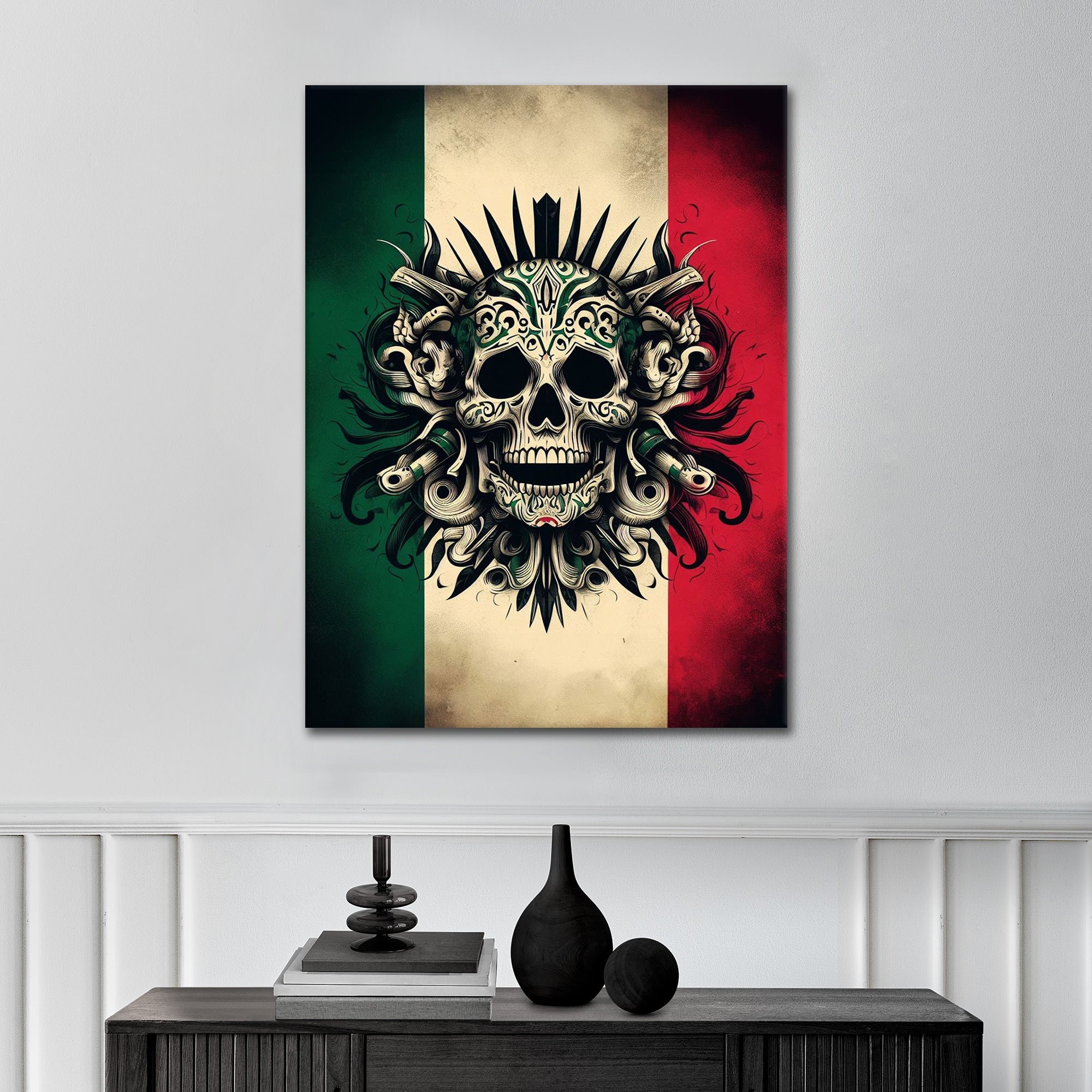 Mexican Skull - Acrylglas