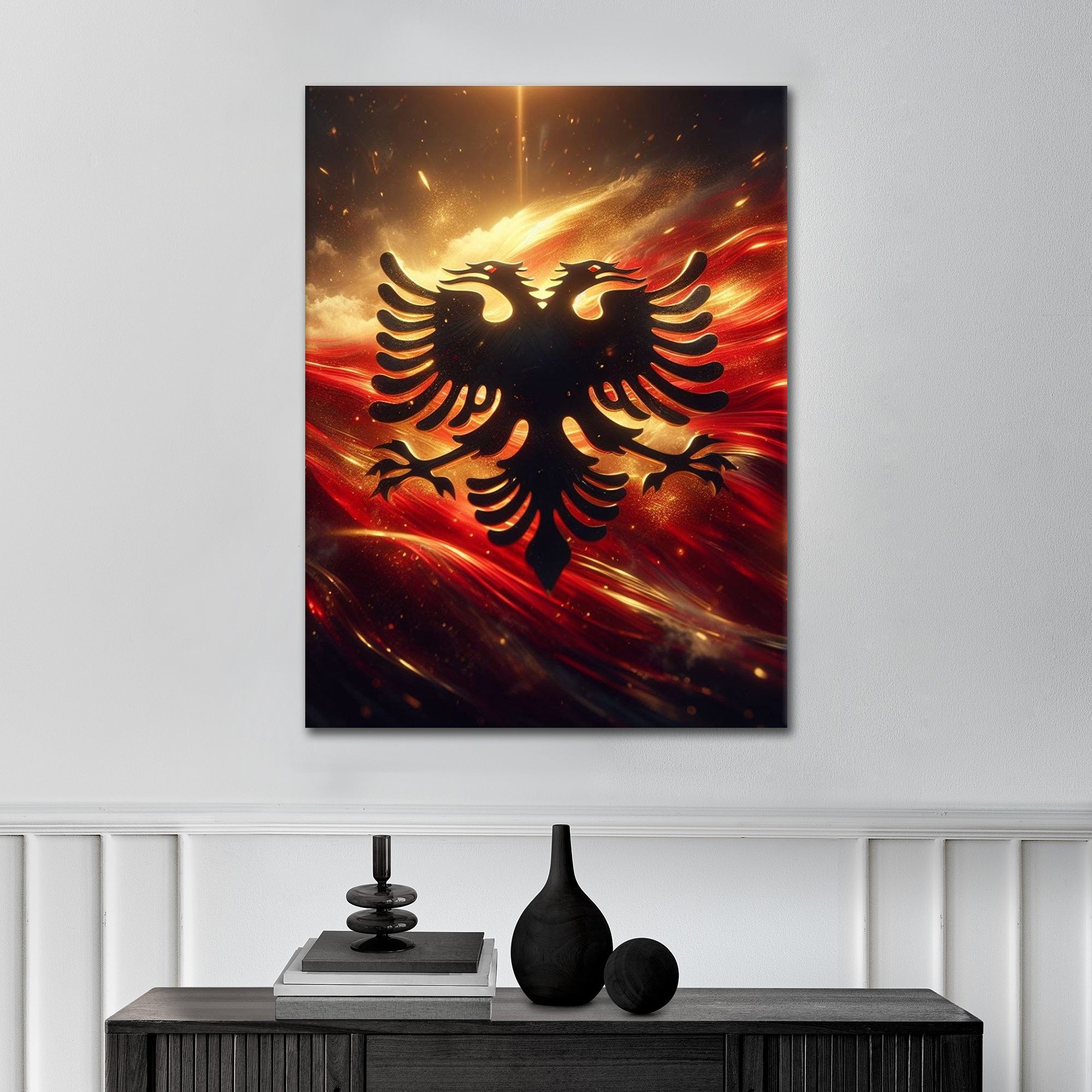 Albanian Flame - Acrylglas