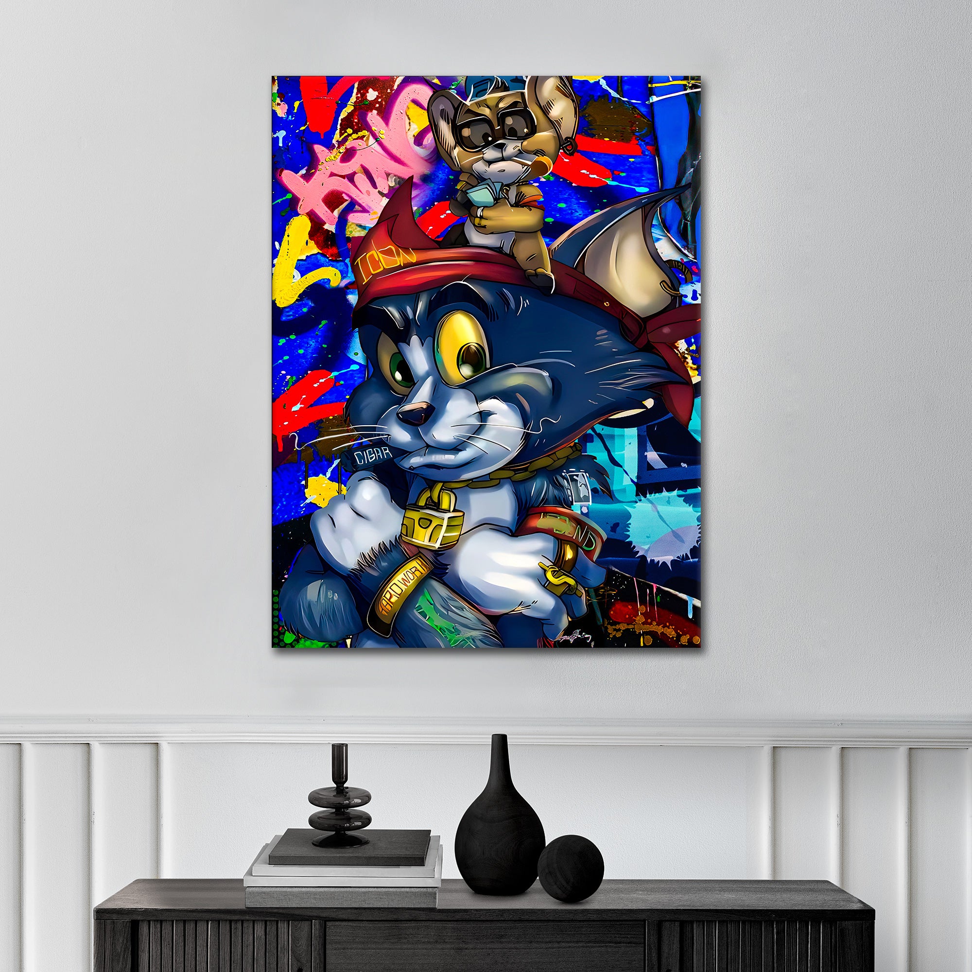 Tom & Jerry's Bling - acrylic glass