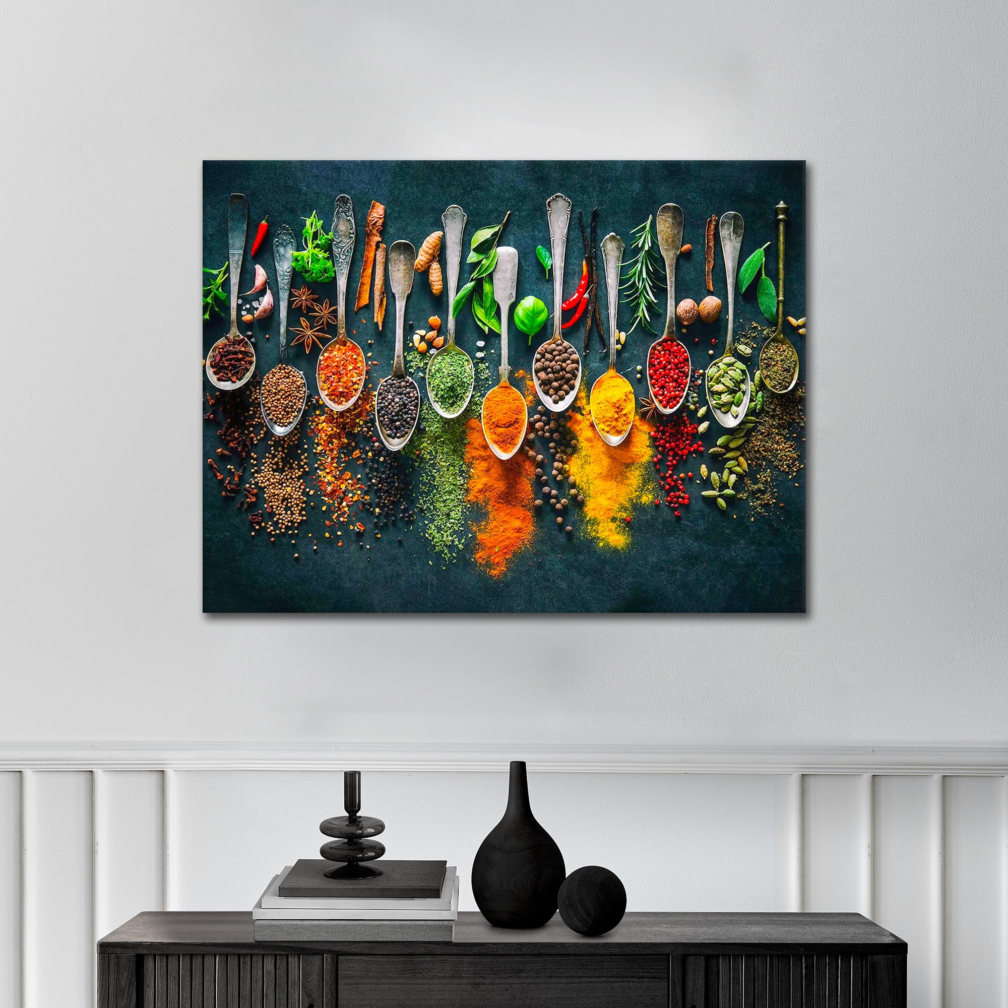 Colorful Spices - Alu Acrylglas