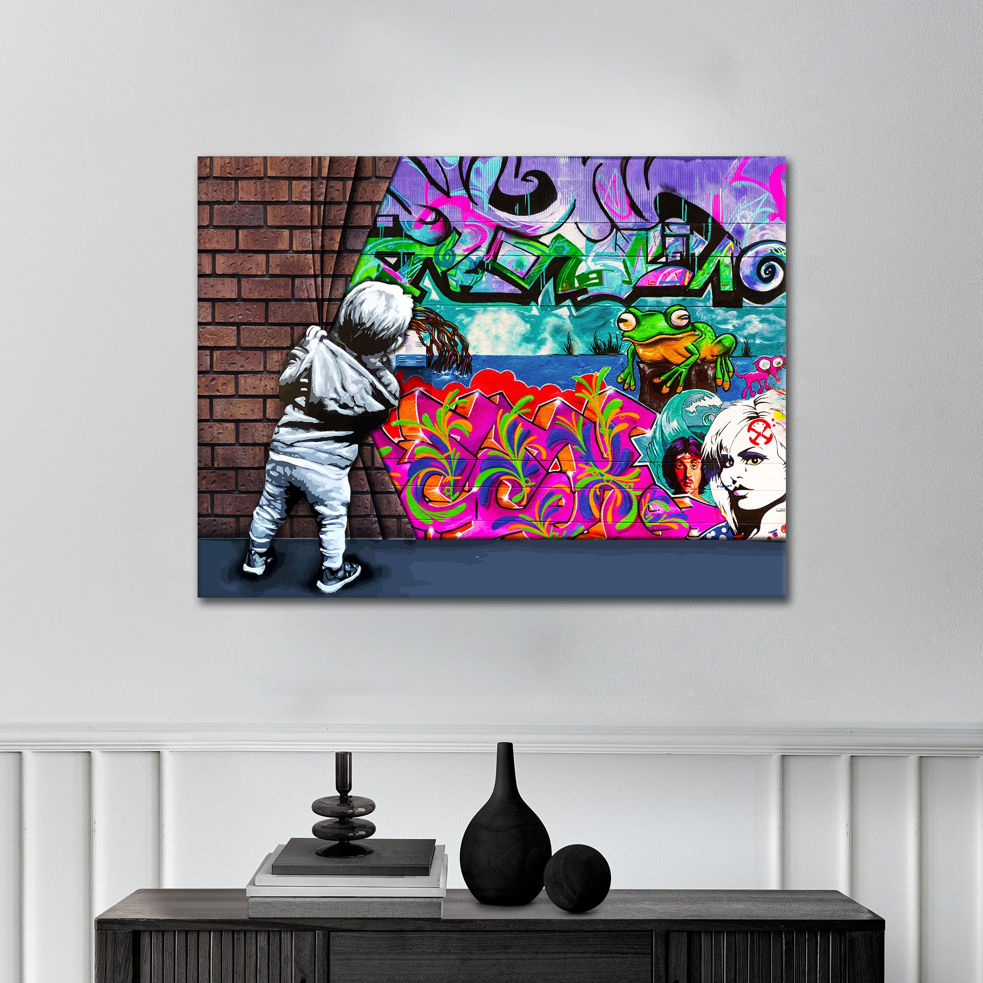 Graffiti's Secret - aluminum acrylic glass