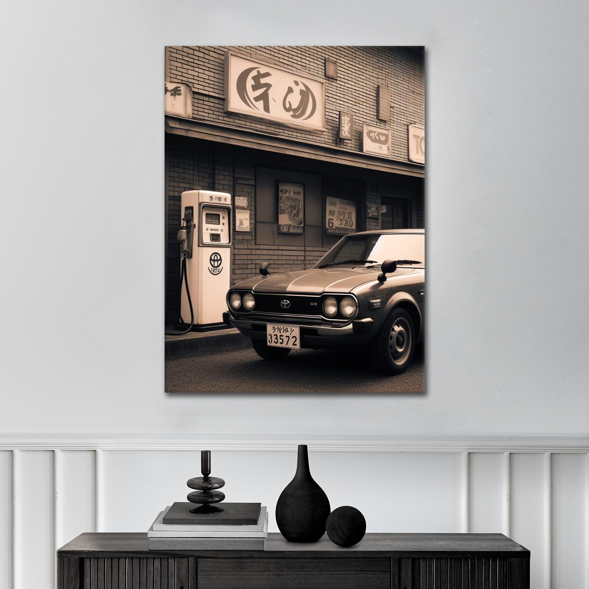 Vintage Japan Car - Acrylglas