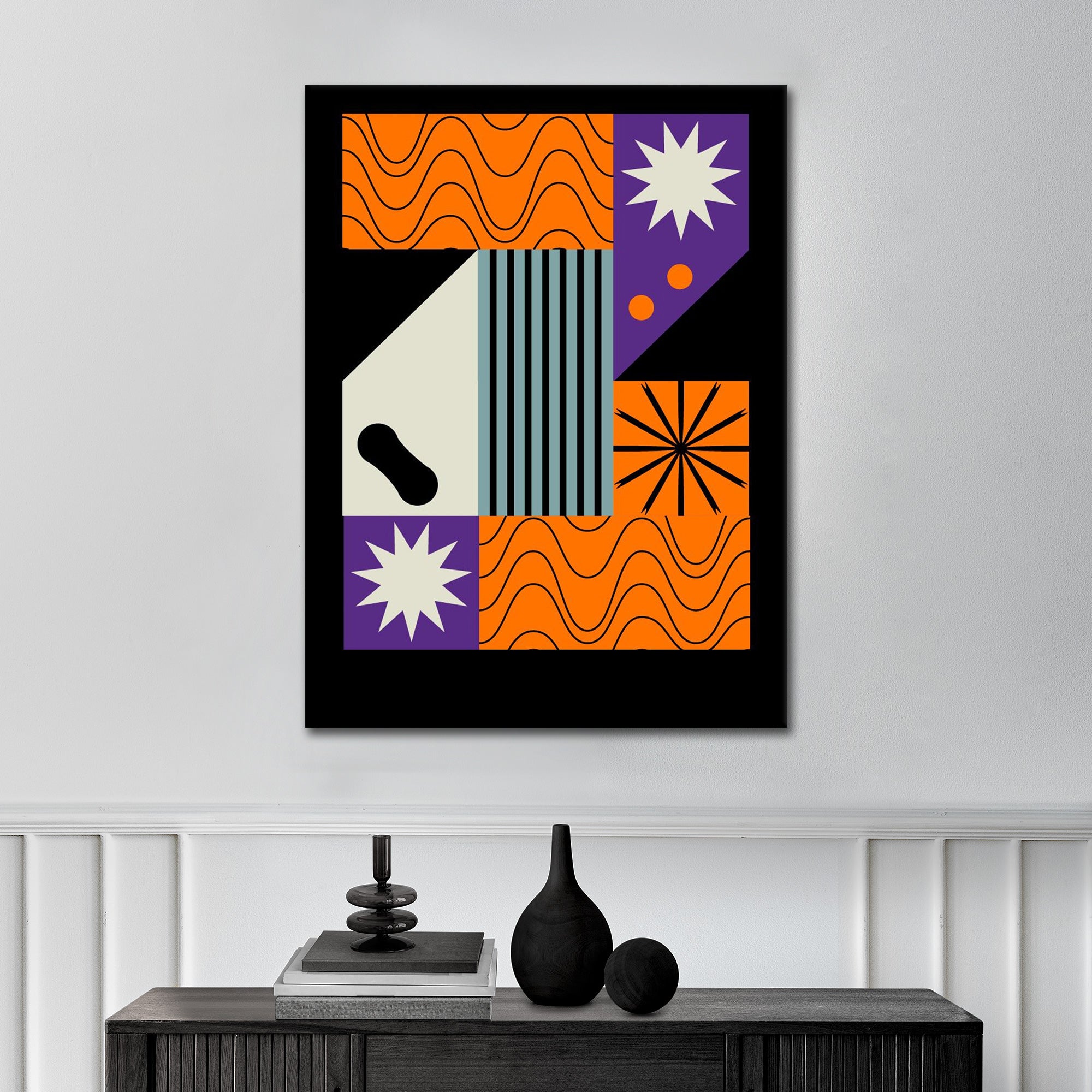 Geometric Paint V.3 - Poster