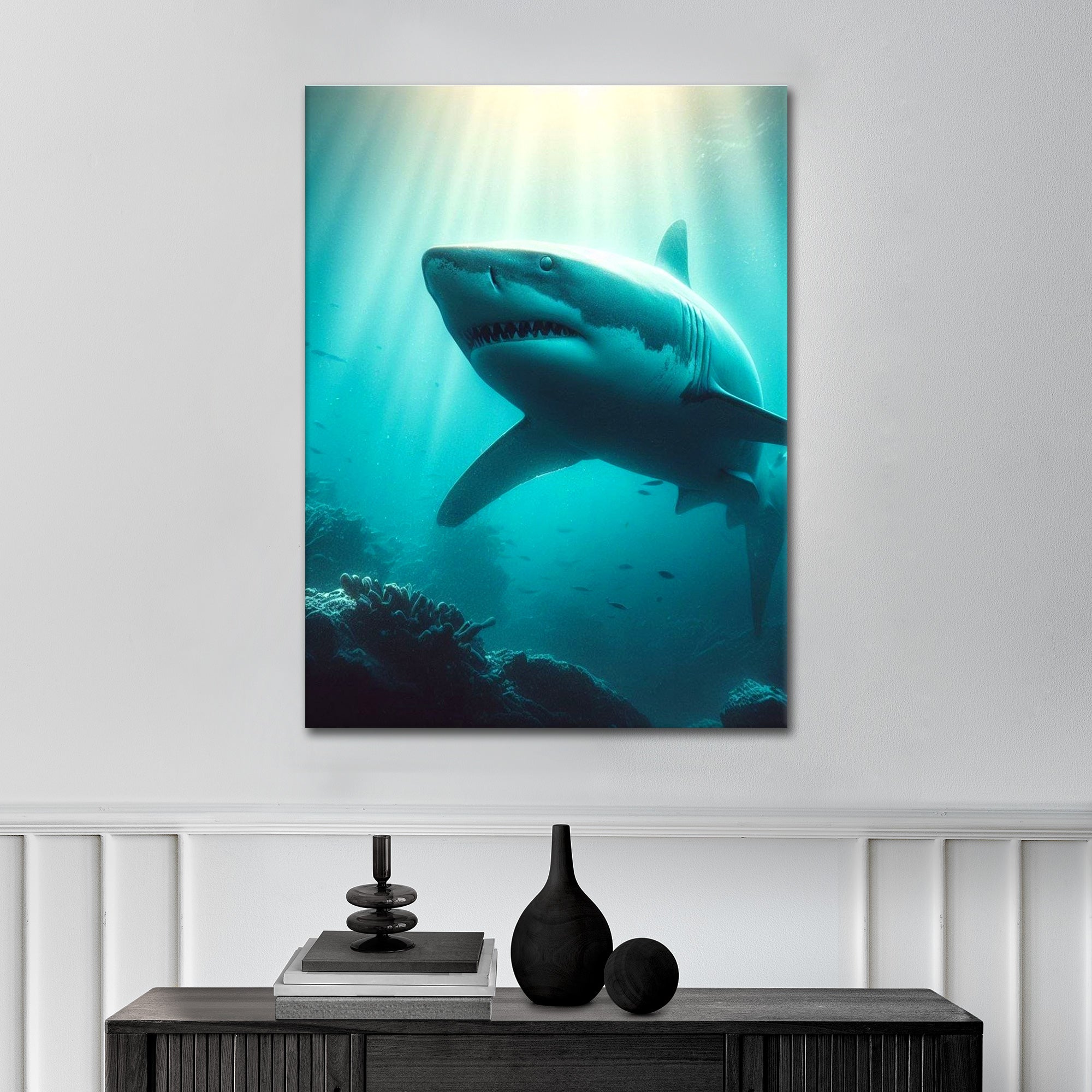 Shark Hunter - Leinwandbild