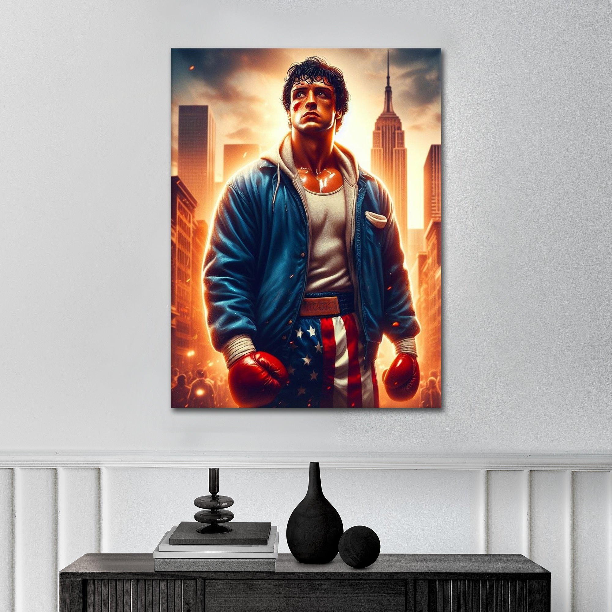 Rocky's Boxing Spirit - Alu Acrylglas