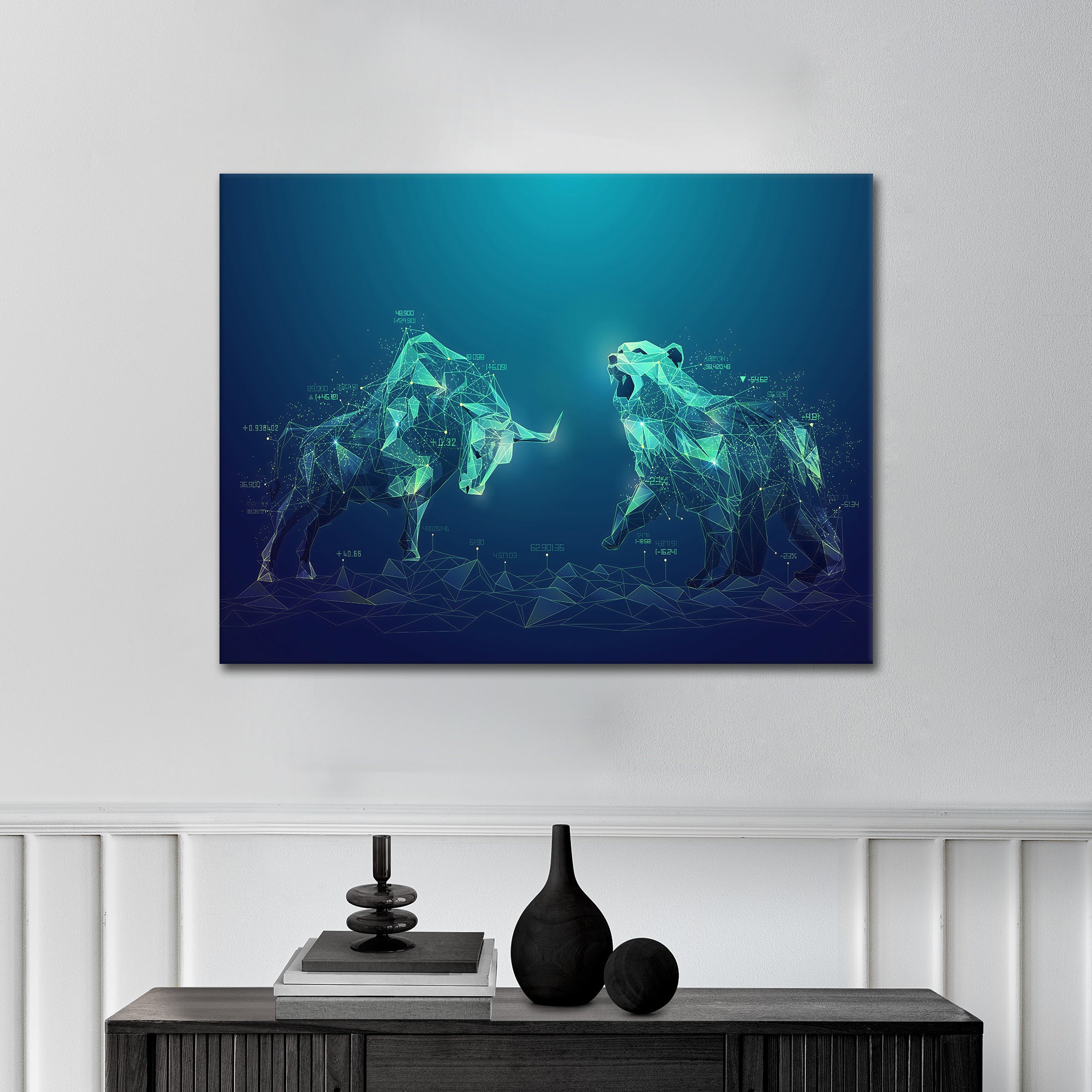 Ruler Constellations - canvas picture