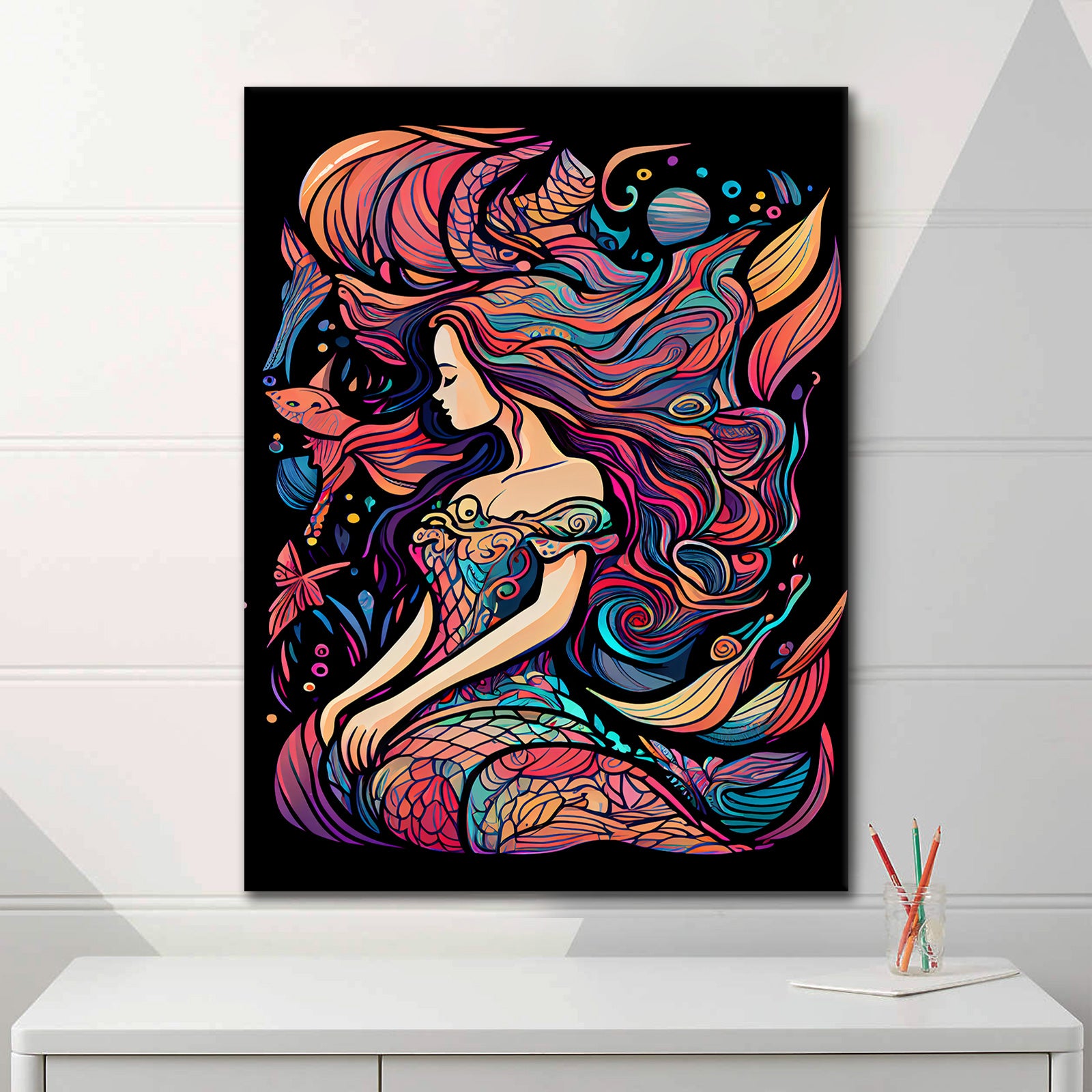 Mermaid Fantasy - Acrylglas