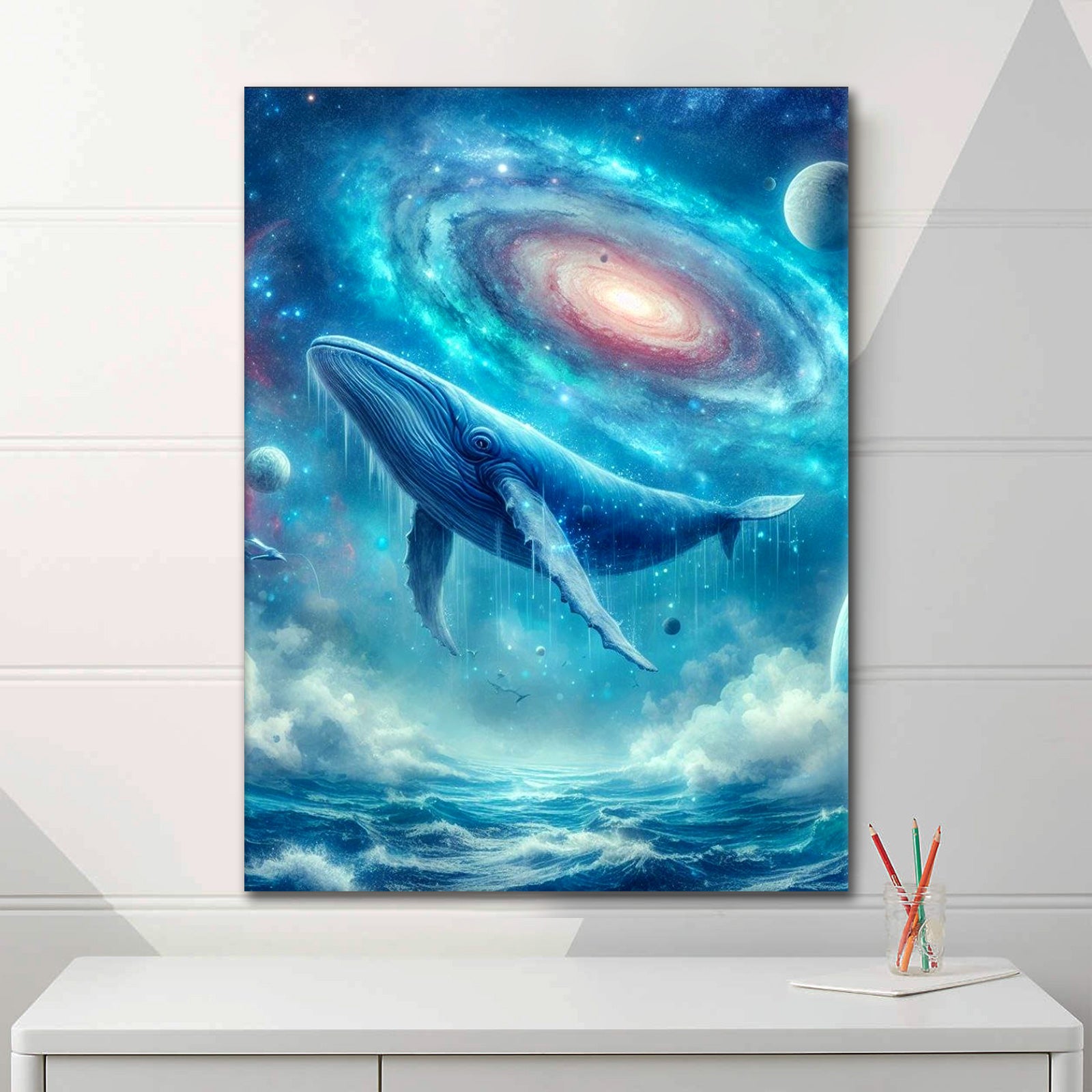 Galactic Whale - Acrylglas