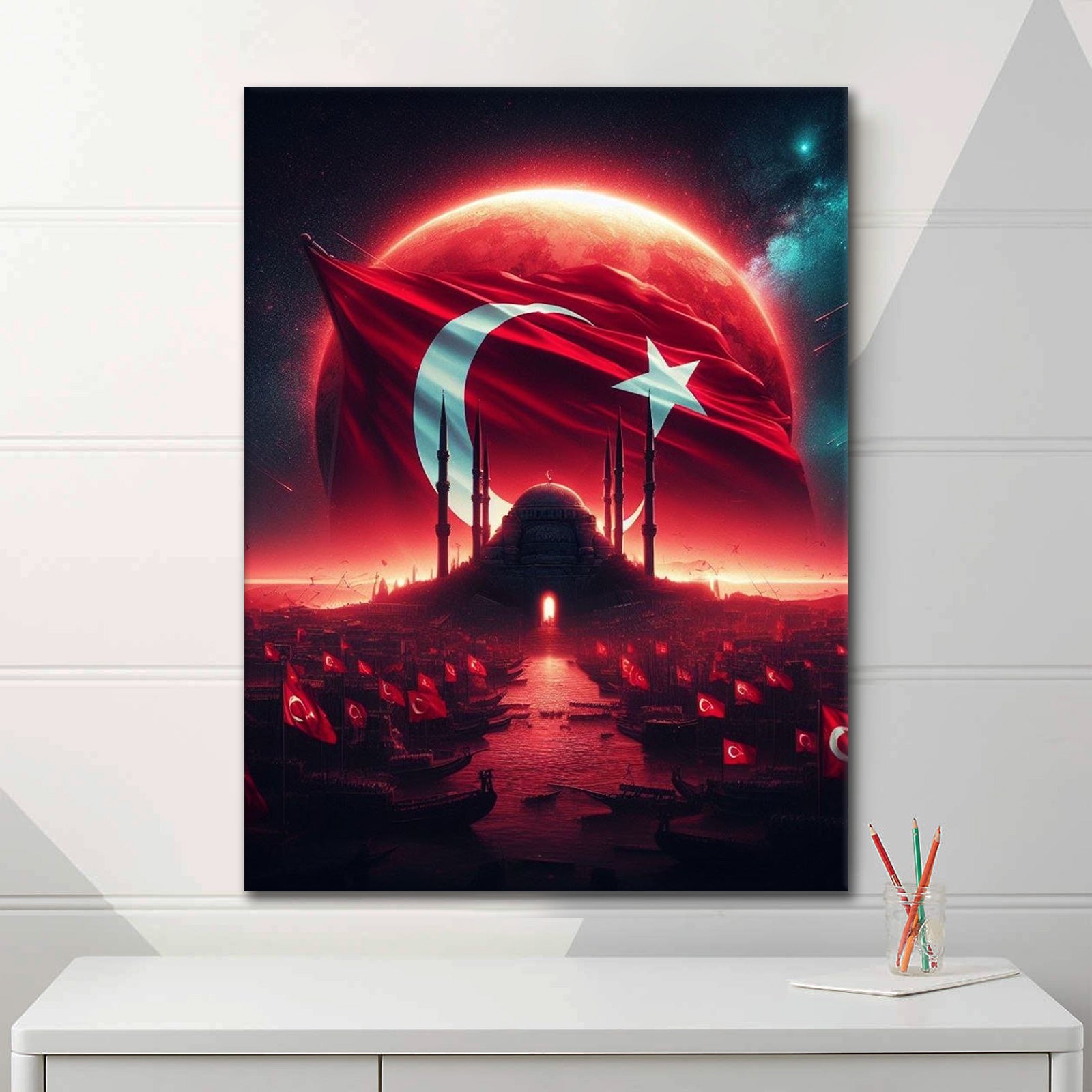 Turkish Eclipse - Alu Acrylglas