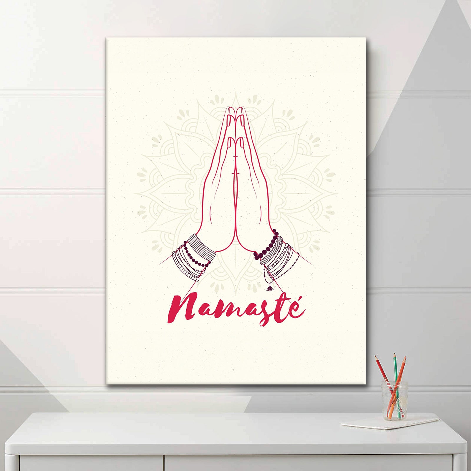 Namaste Grace - Leinwandbild