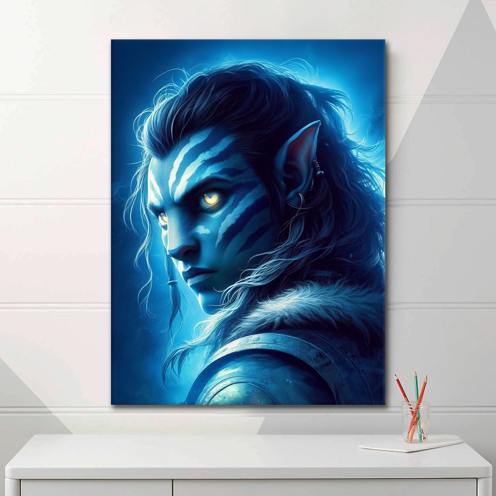 Na'vi Warrior - Acrylglas