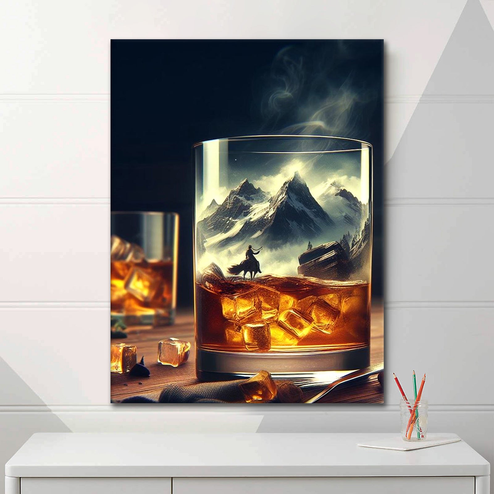 Mountain Glass - Poster