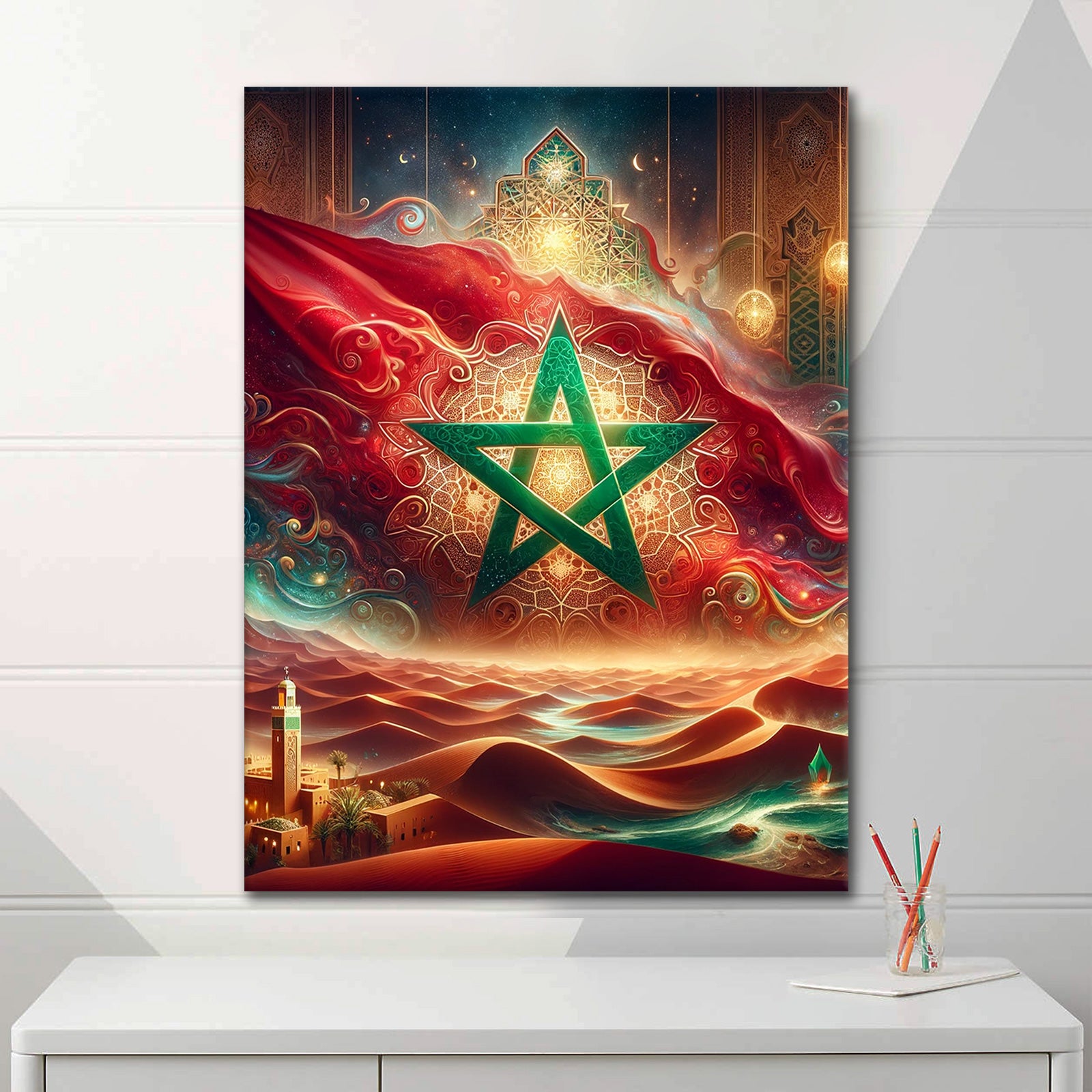 Majestic Morocco - Alu Acrylglas