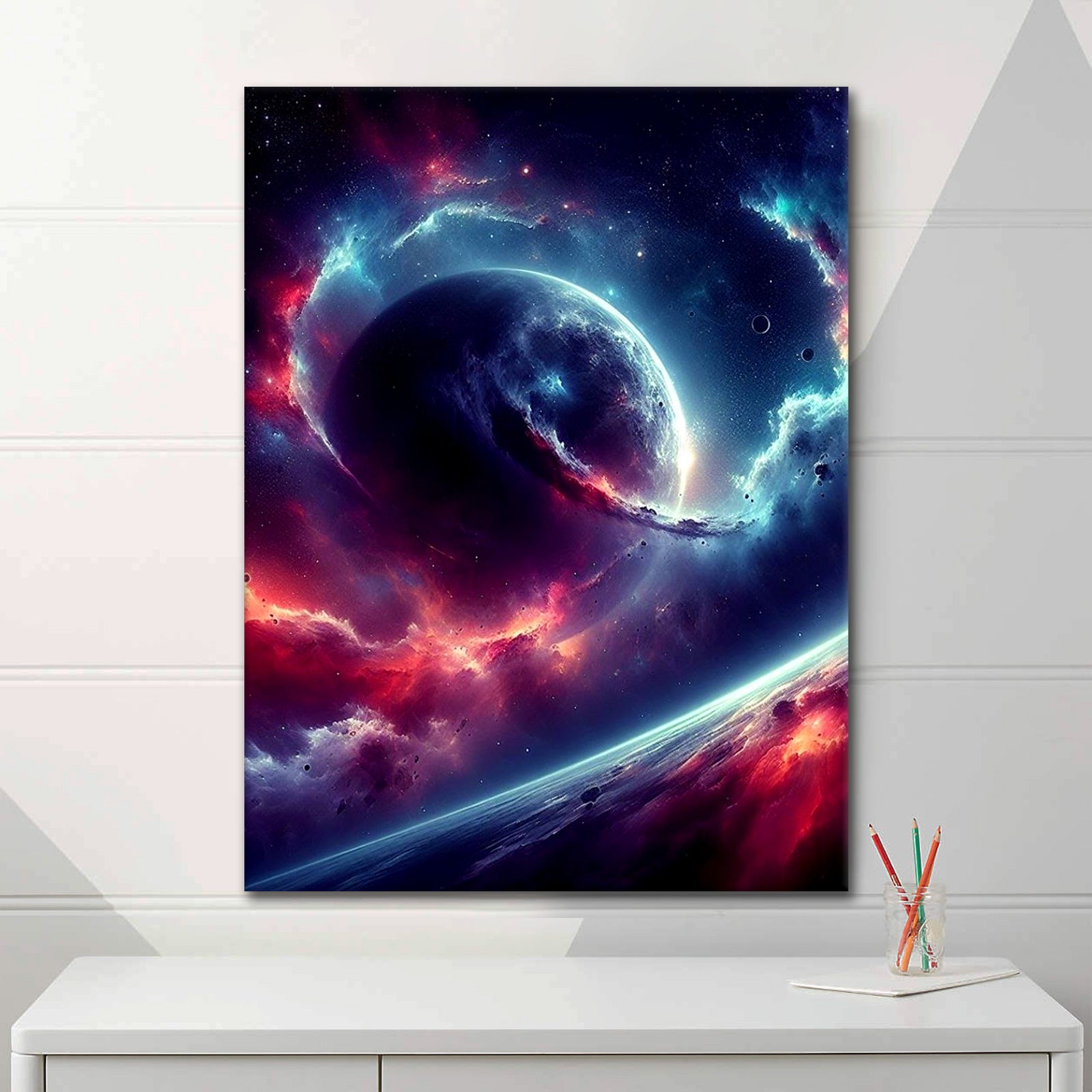 Galaxy Lights - Poster