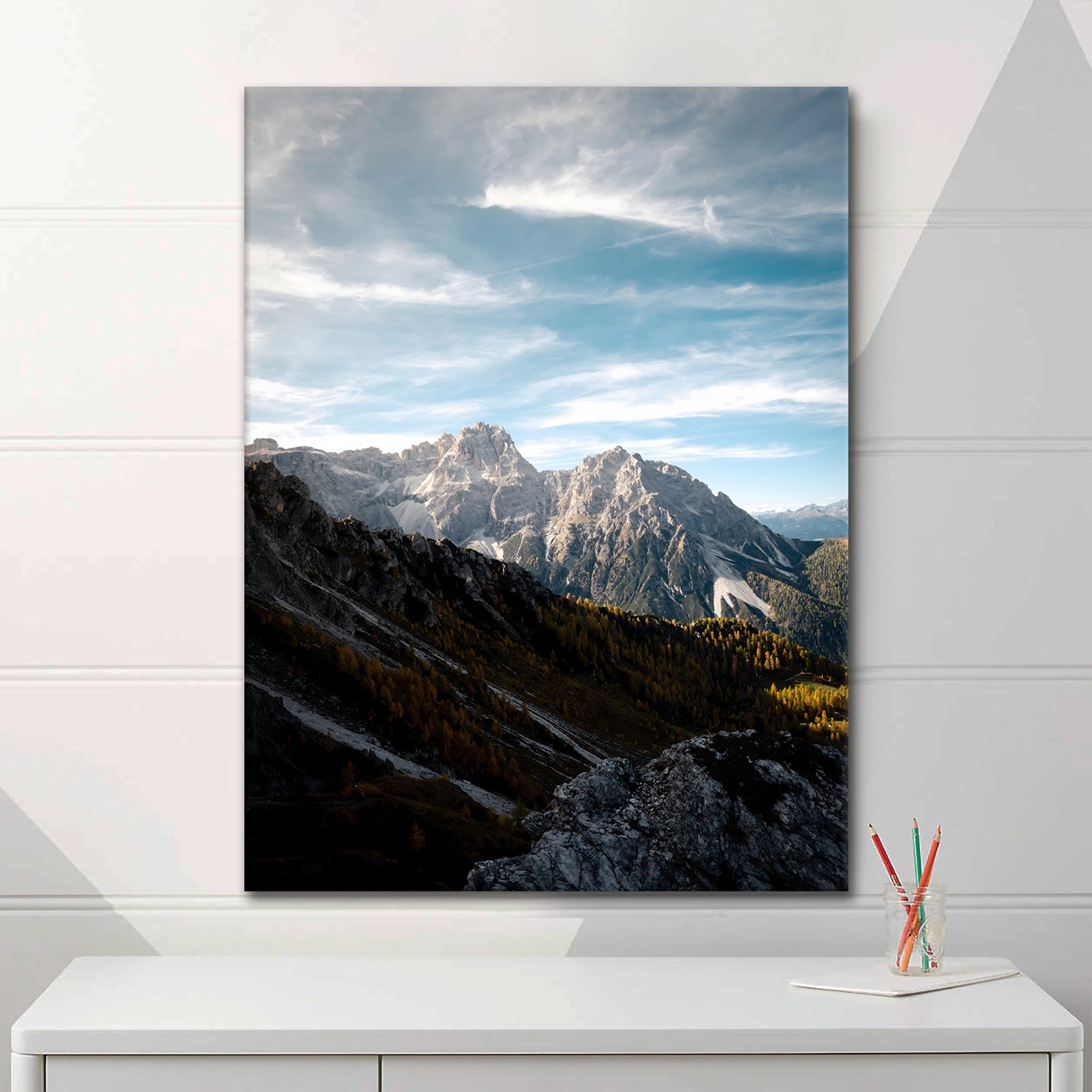 Mountain Horizon - canvas picture