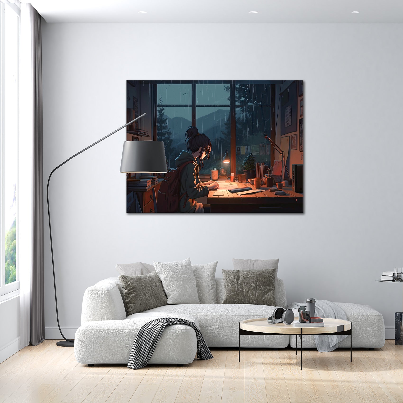 Studious Solitude - canvas picture