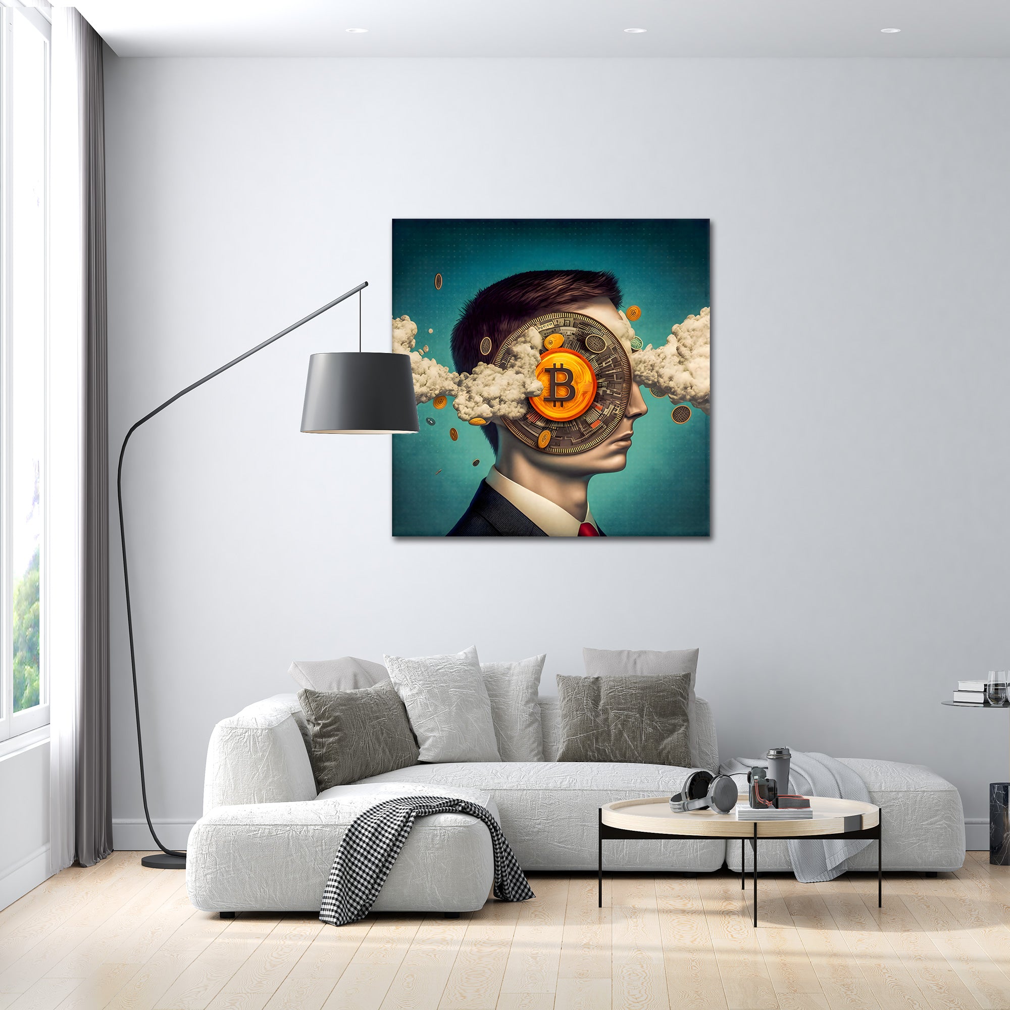 Bitcoin Boom - Acrylglas