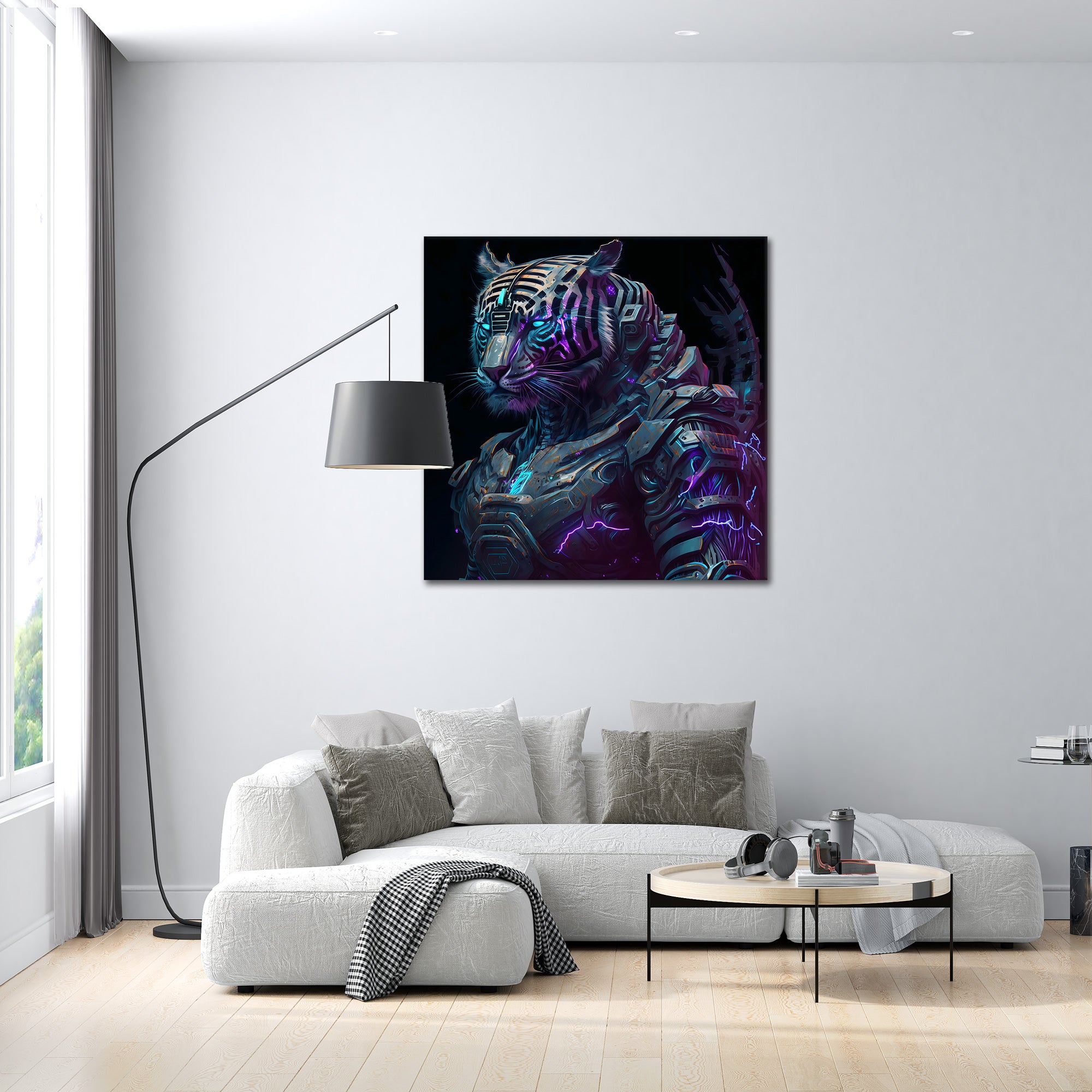 Cyber Tiger - Acrylglas