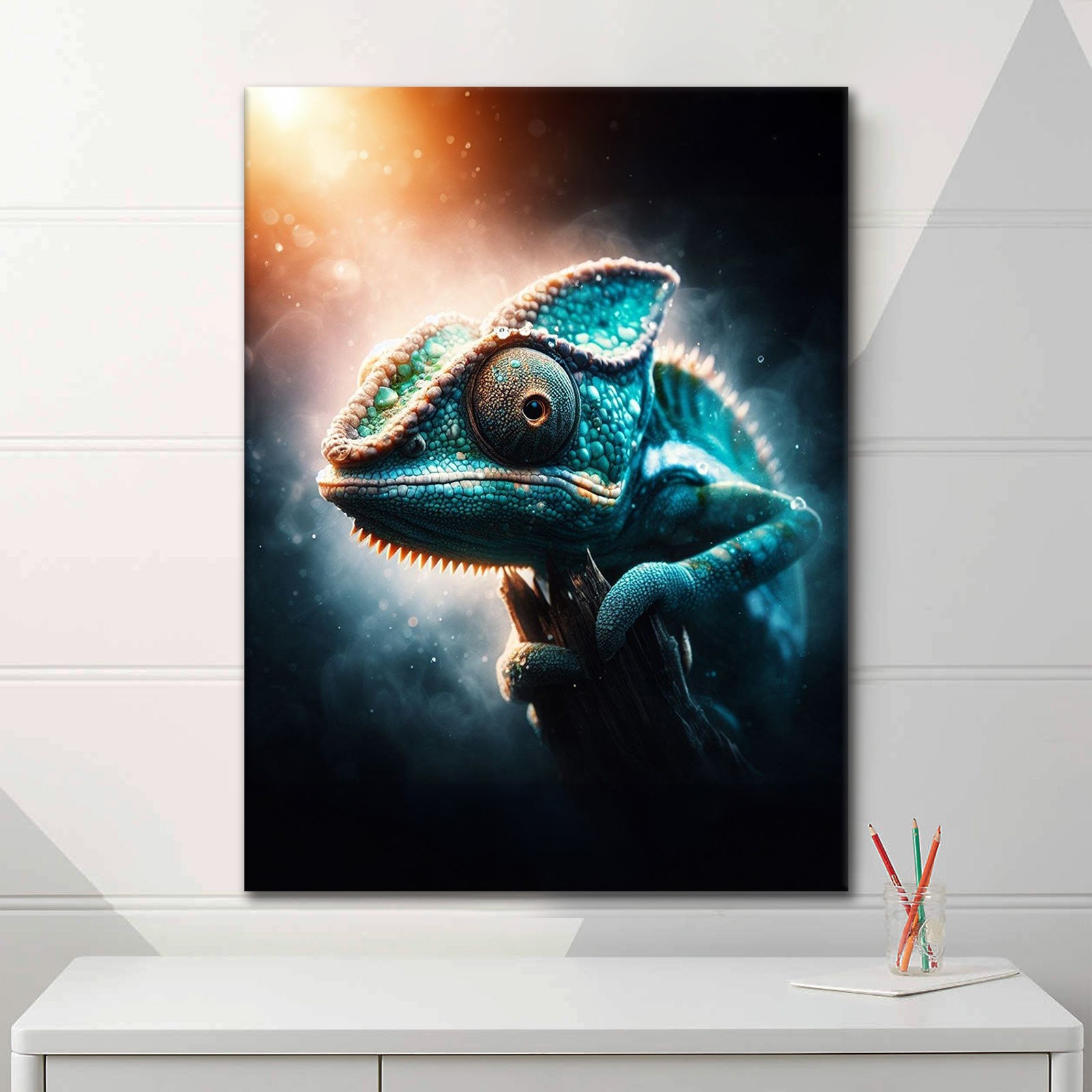 Chameleon Aura - Poster