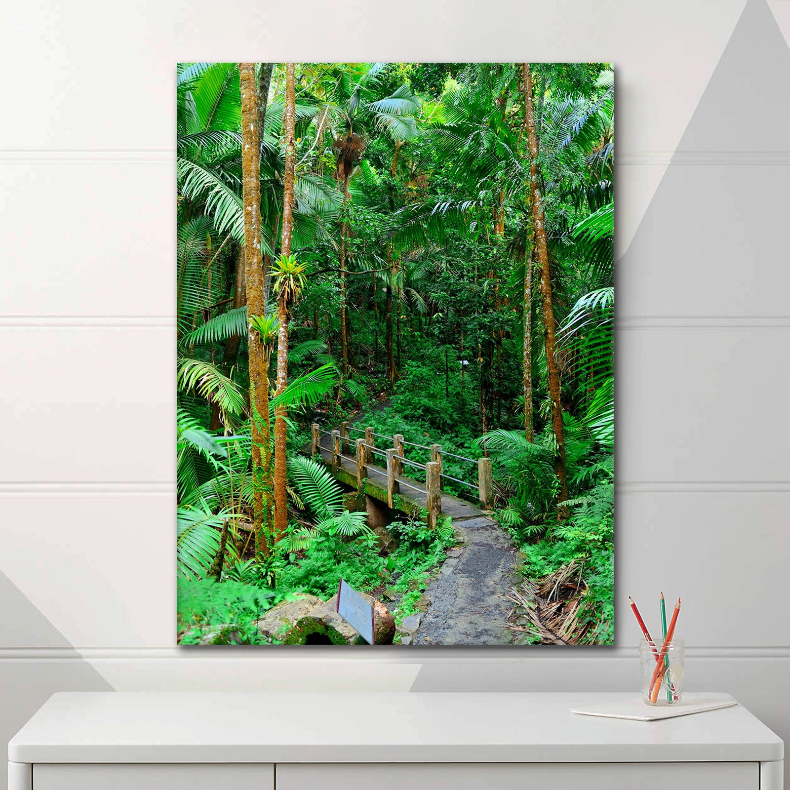 Jungle Bridge - Acrylglas