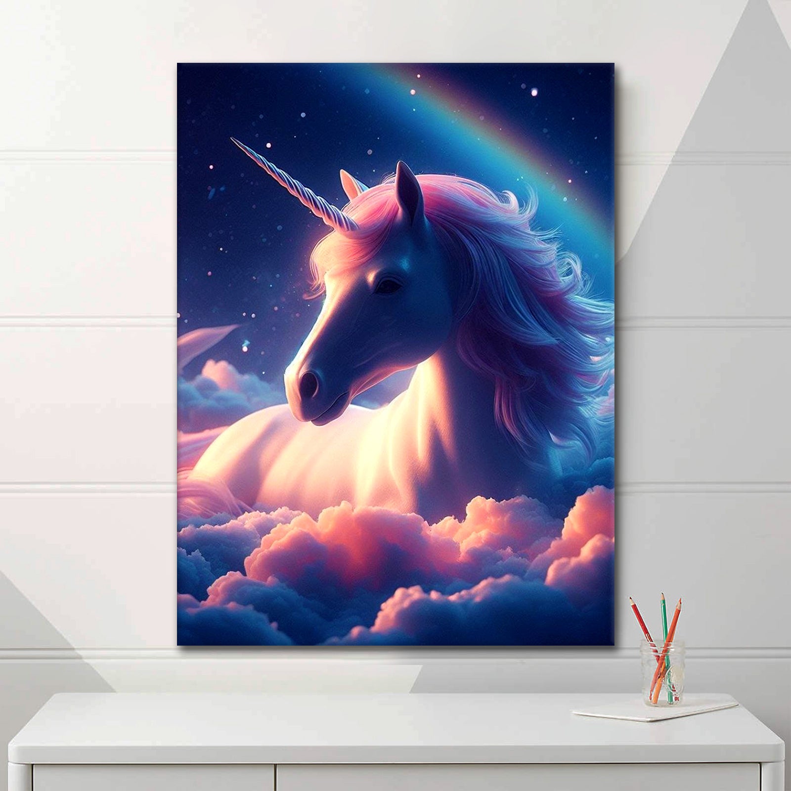 Dreamy Unicorn - Alu Acrylglas