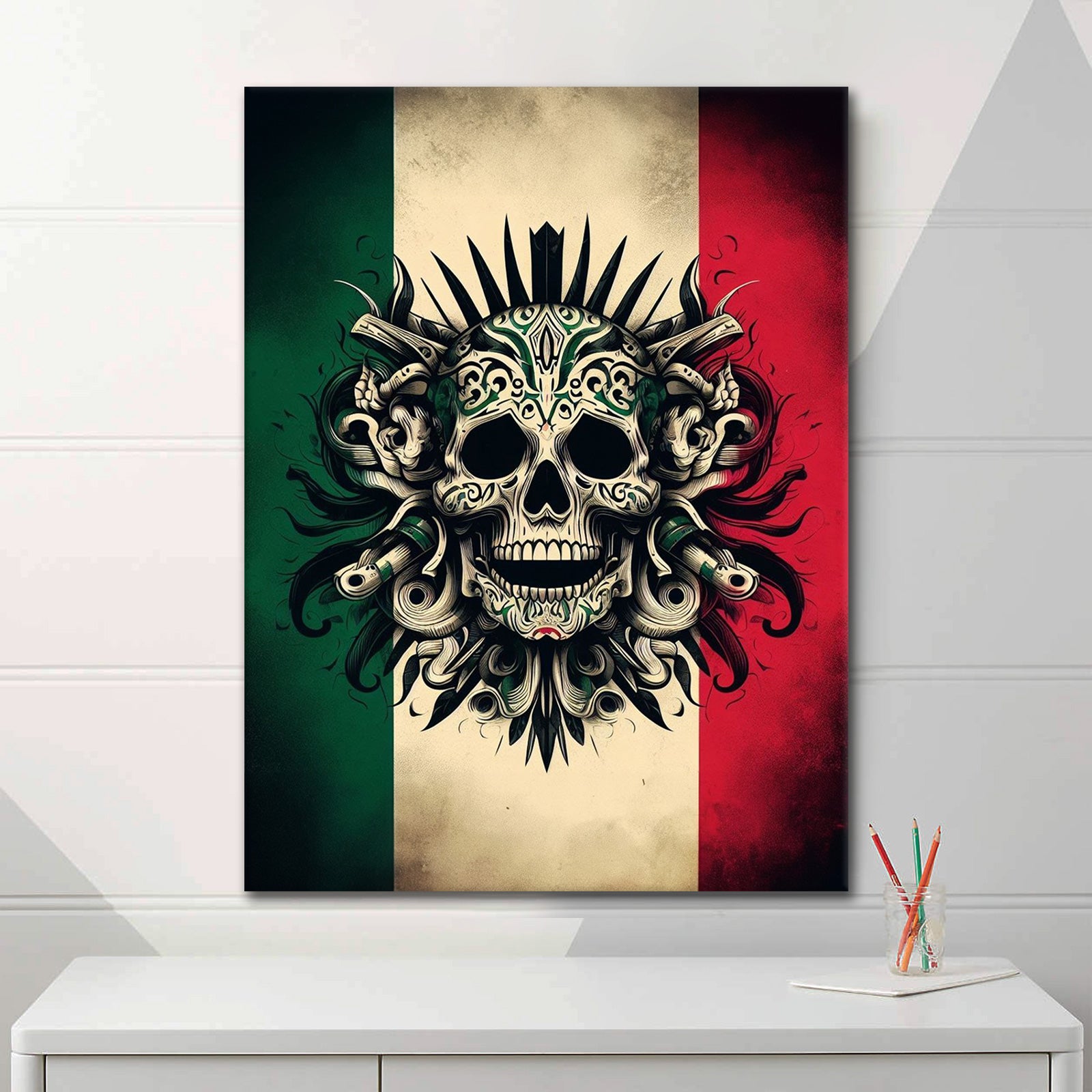 Mexican Skull - Leinwandbild