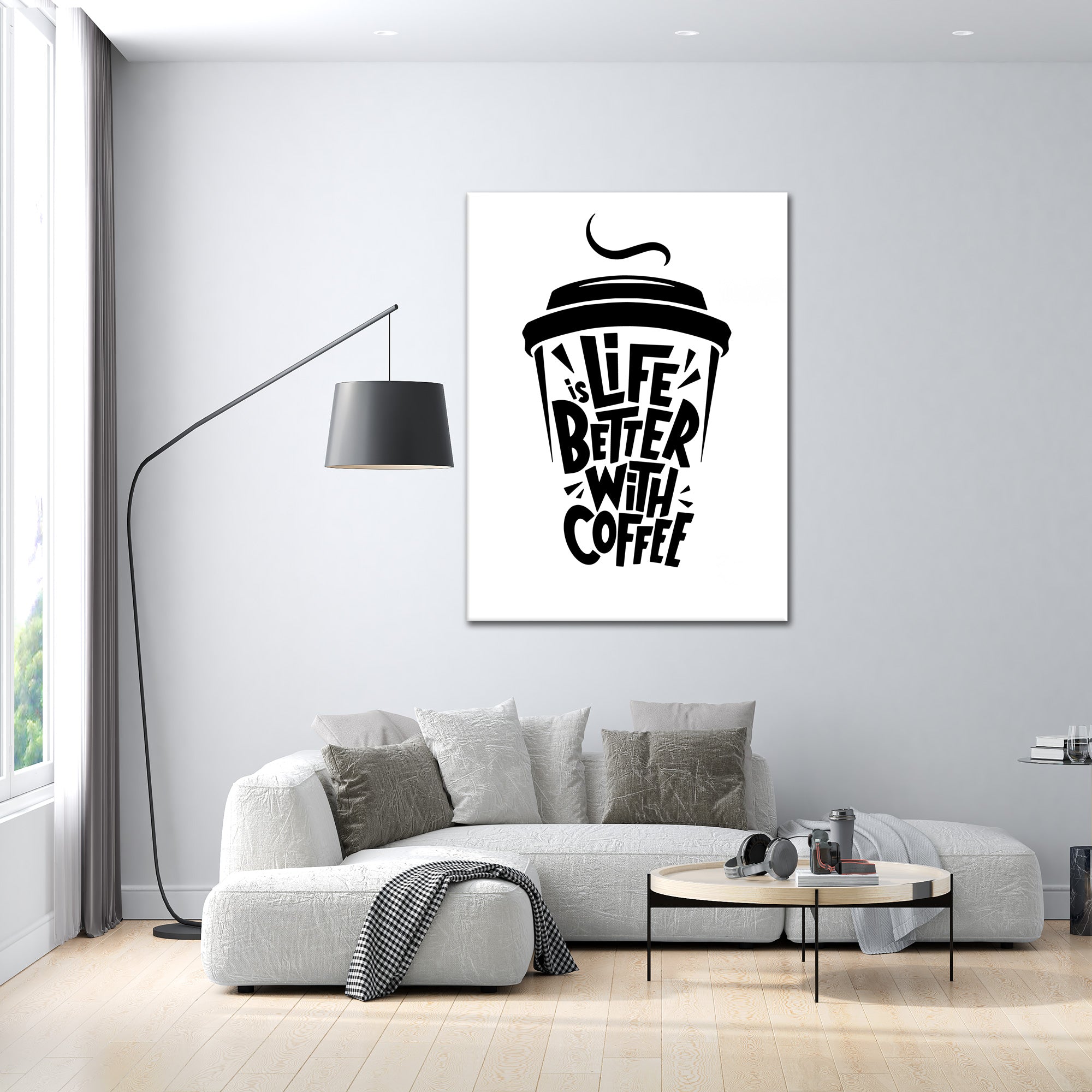 Caffeine Mantra - Acrylglas