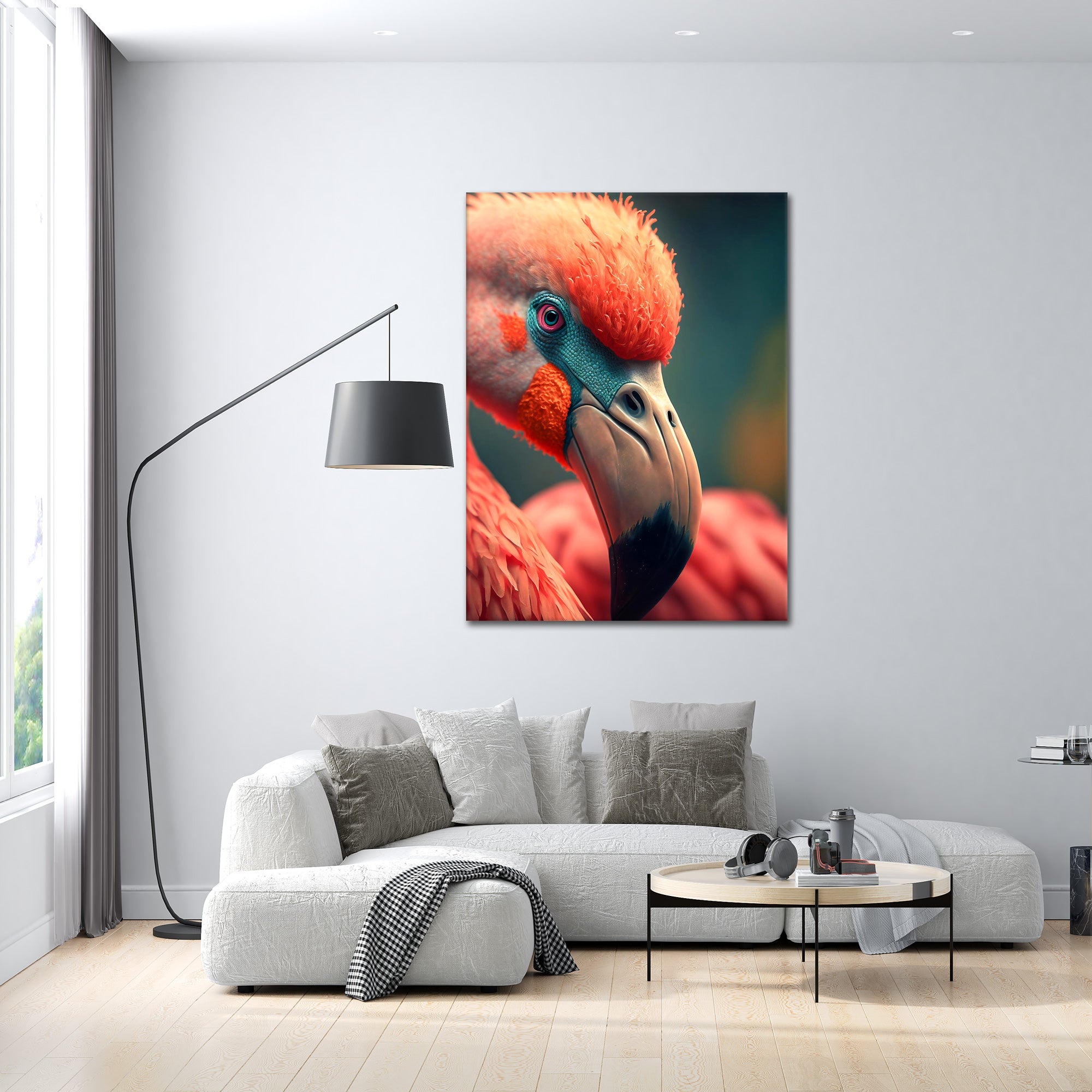 Flamingo View - Poster