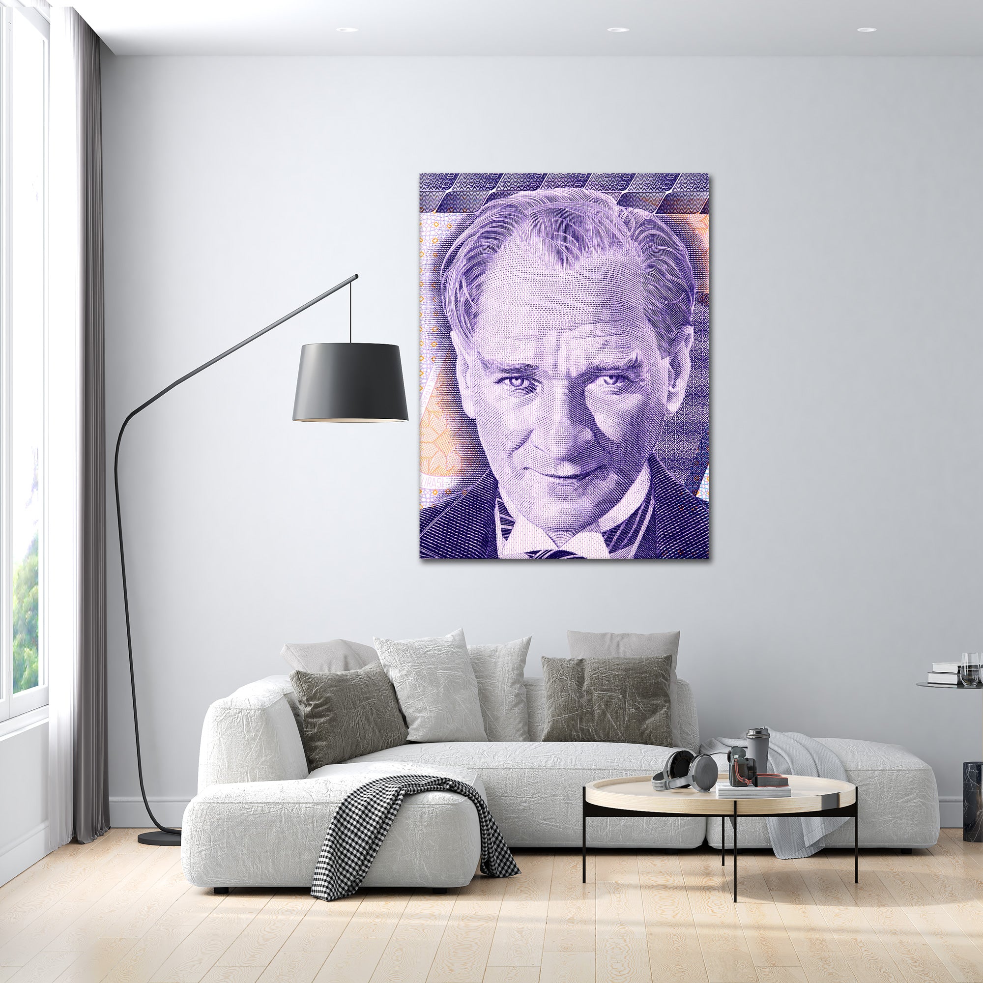 Ataturk Lila - Alu Acrylglas