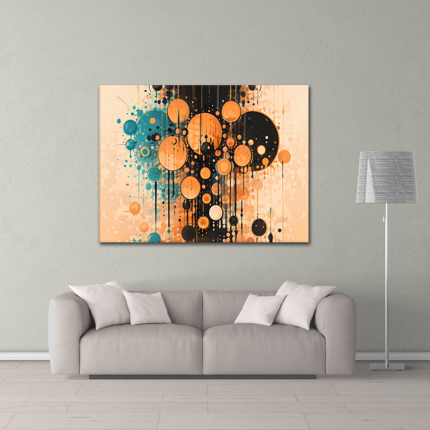 Circles of Harmony - canvas picture