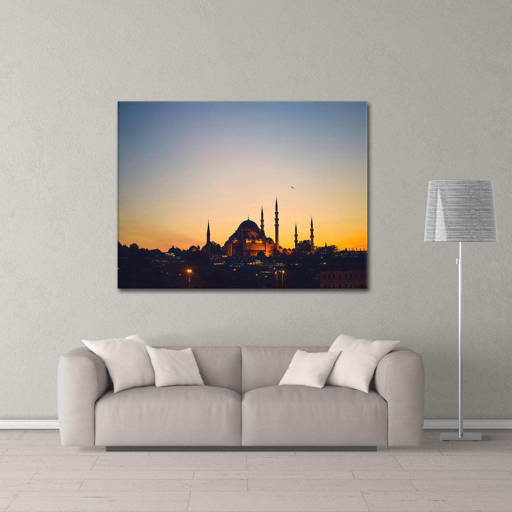 Dusk Mosque - Alu Acrylglas