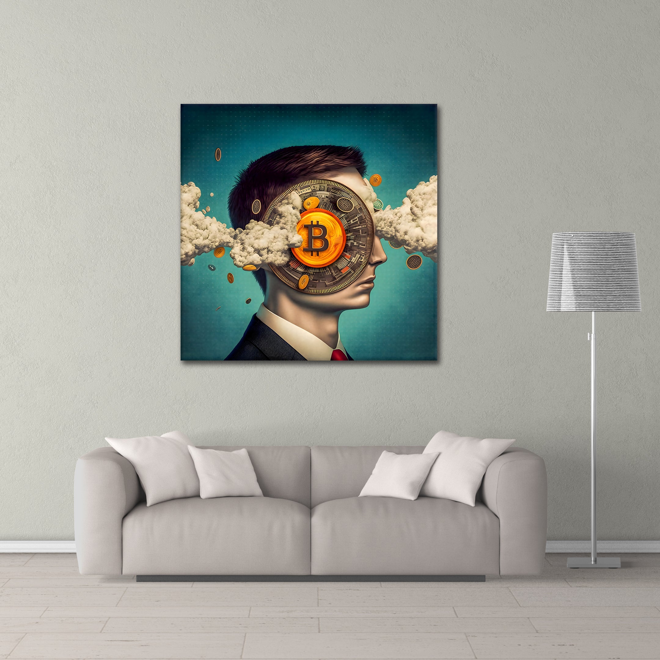 Bitcoin Boom - Acrylglas