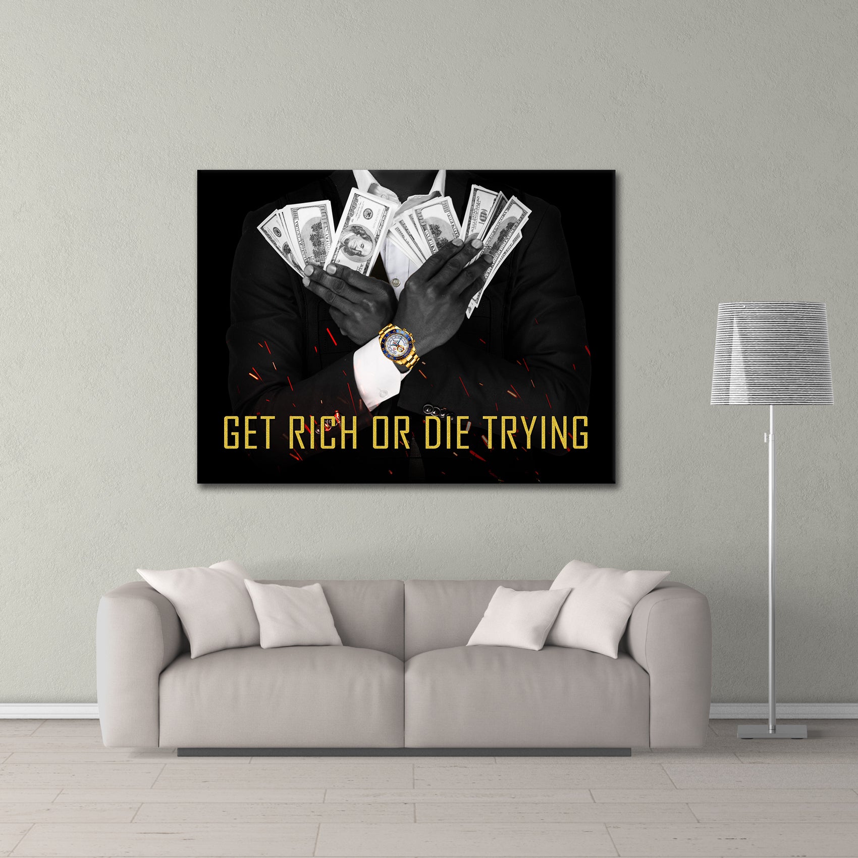 Die Trying - Poster