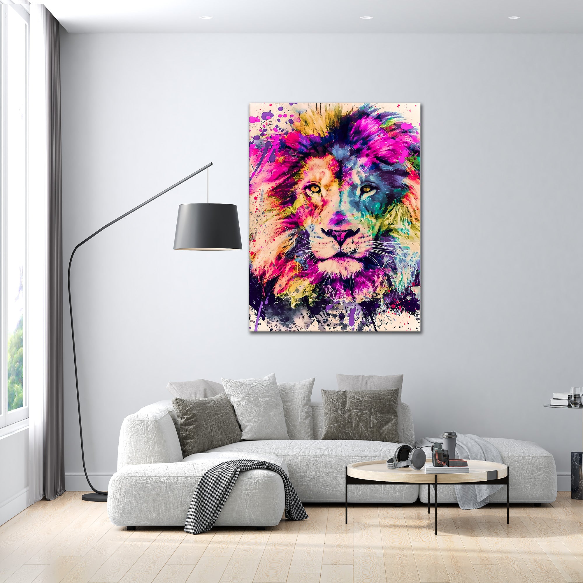 Colorful Majesty - canvas picture